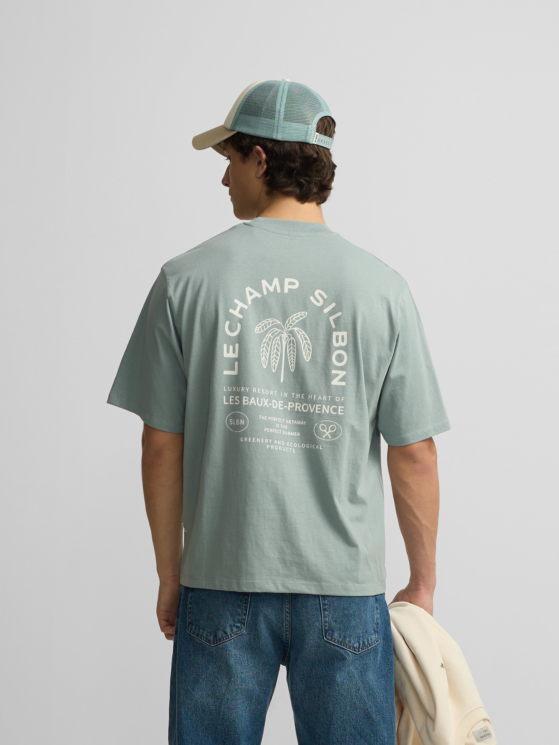 T-shirt coupe spéciale le champs vert