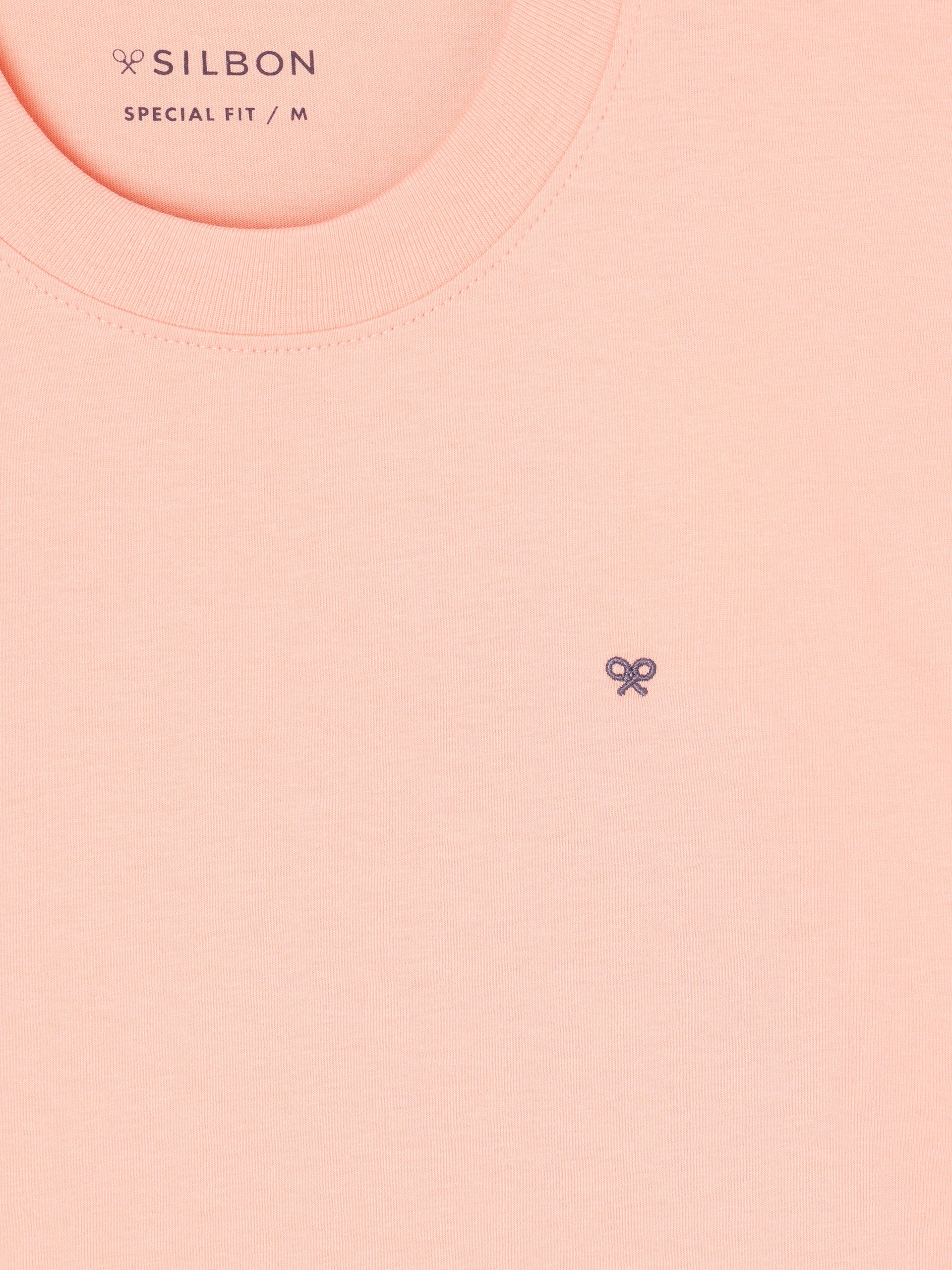 Camiseta special fit Silbon sunset party coral