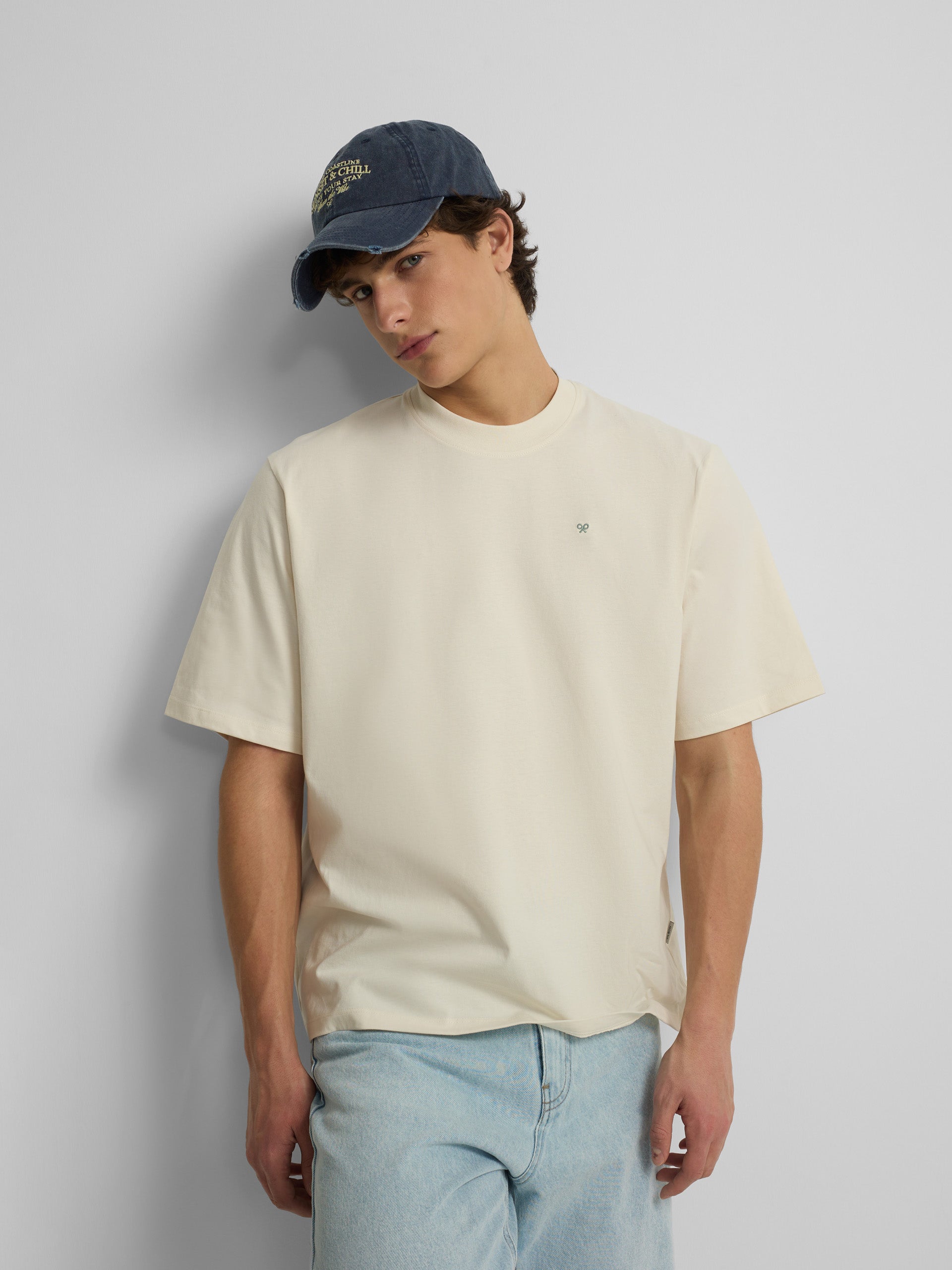 T-shirt coupe spéciale le champs crème
