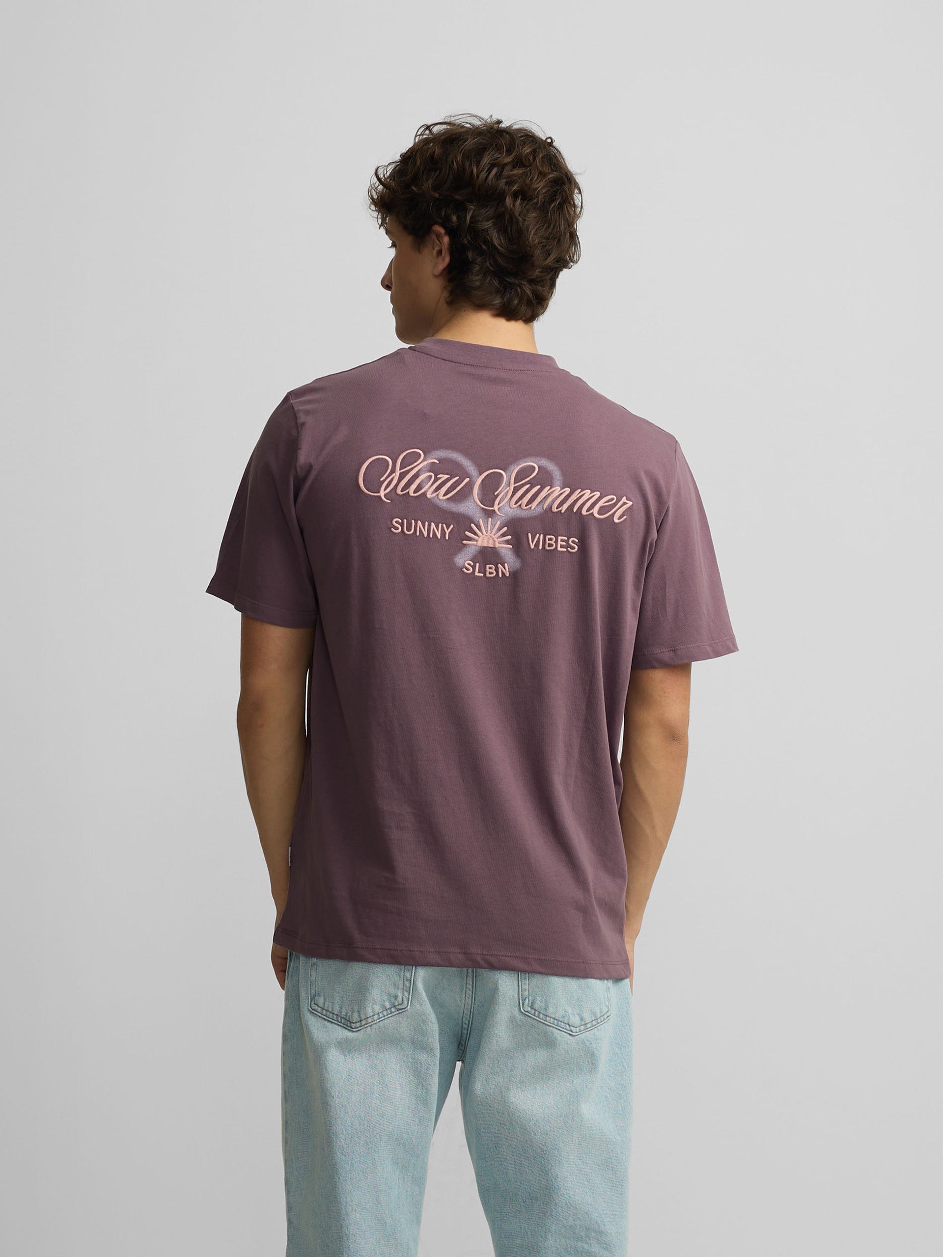 Camisola slow summer púrpura