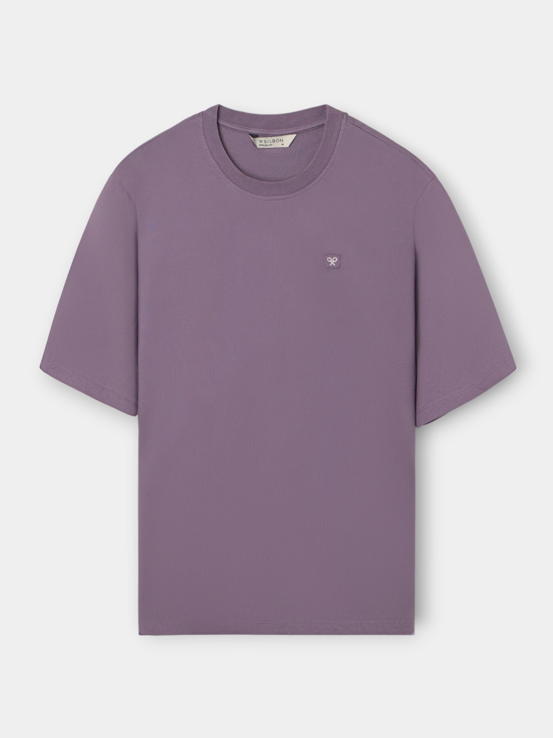 Camisola special fit minilogo emblema roxo