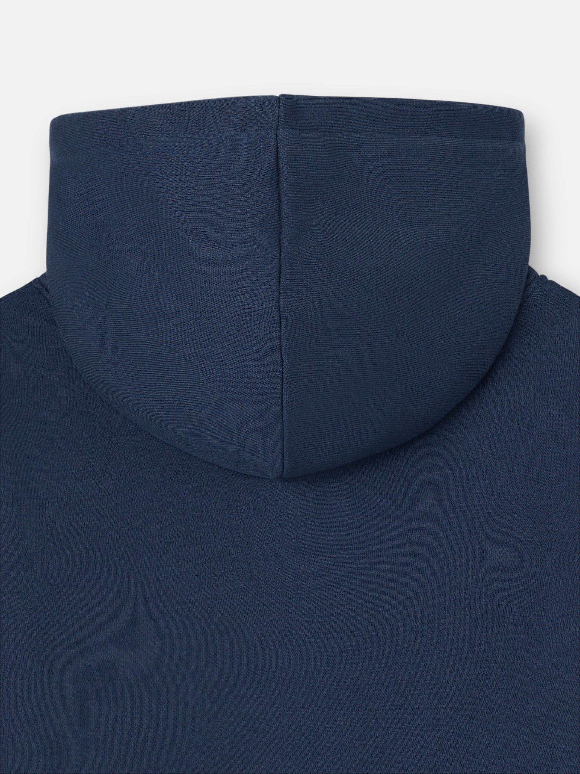 Sudadera capucha Silbon raqueta media azul marino