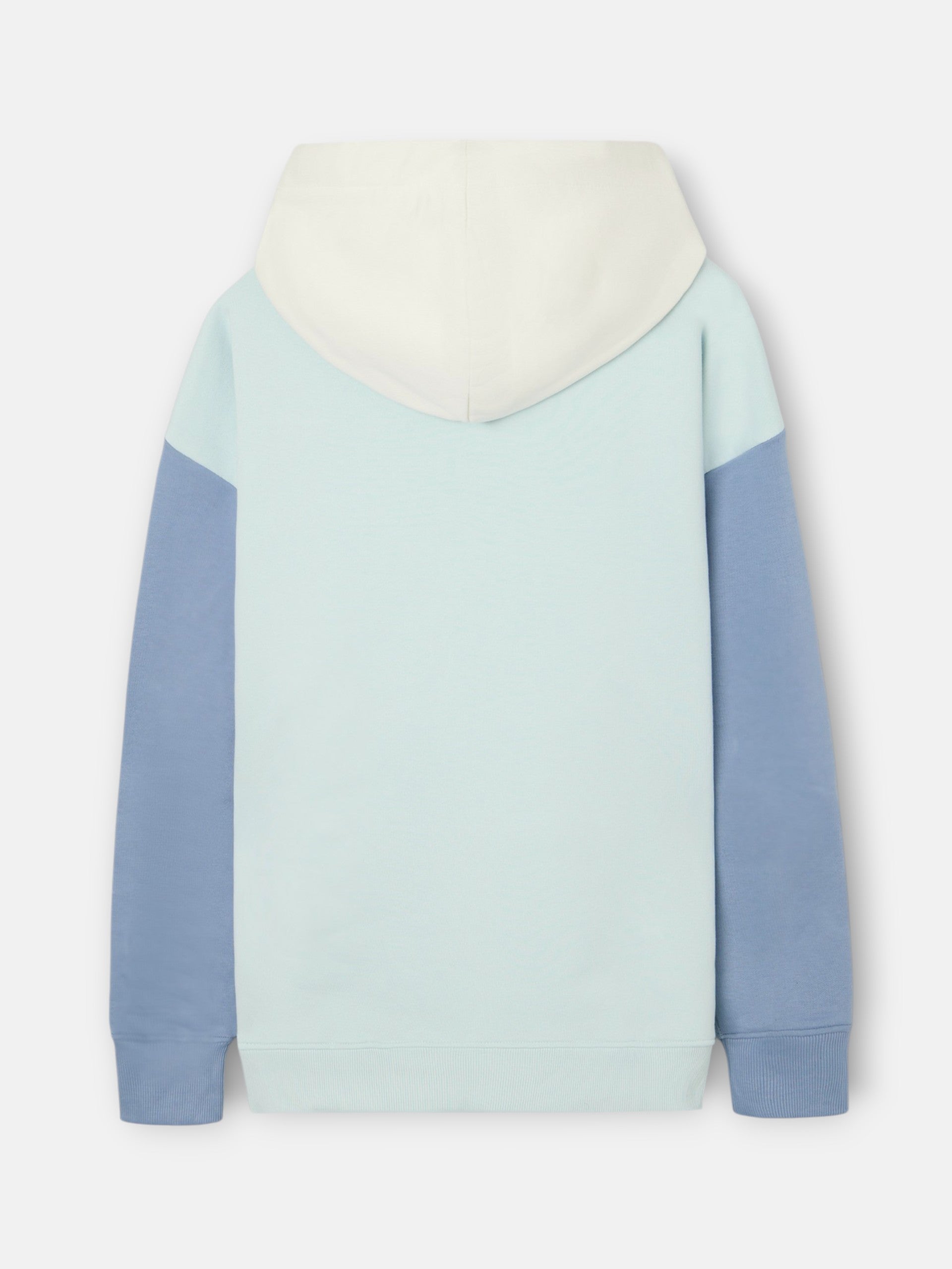 Sudadera capucha multicolor aguamarina