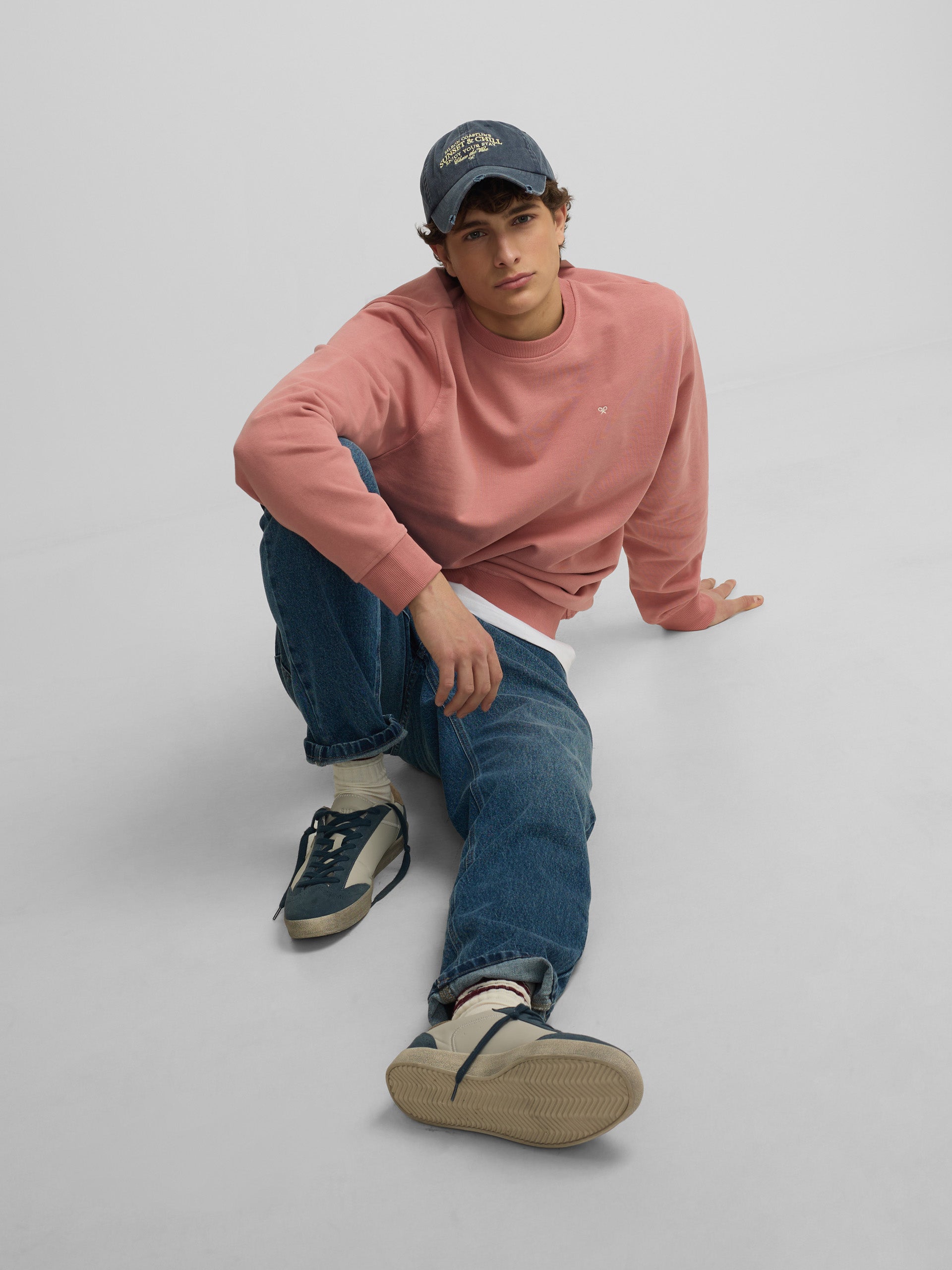 Sudadera Silbon summer coral