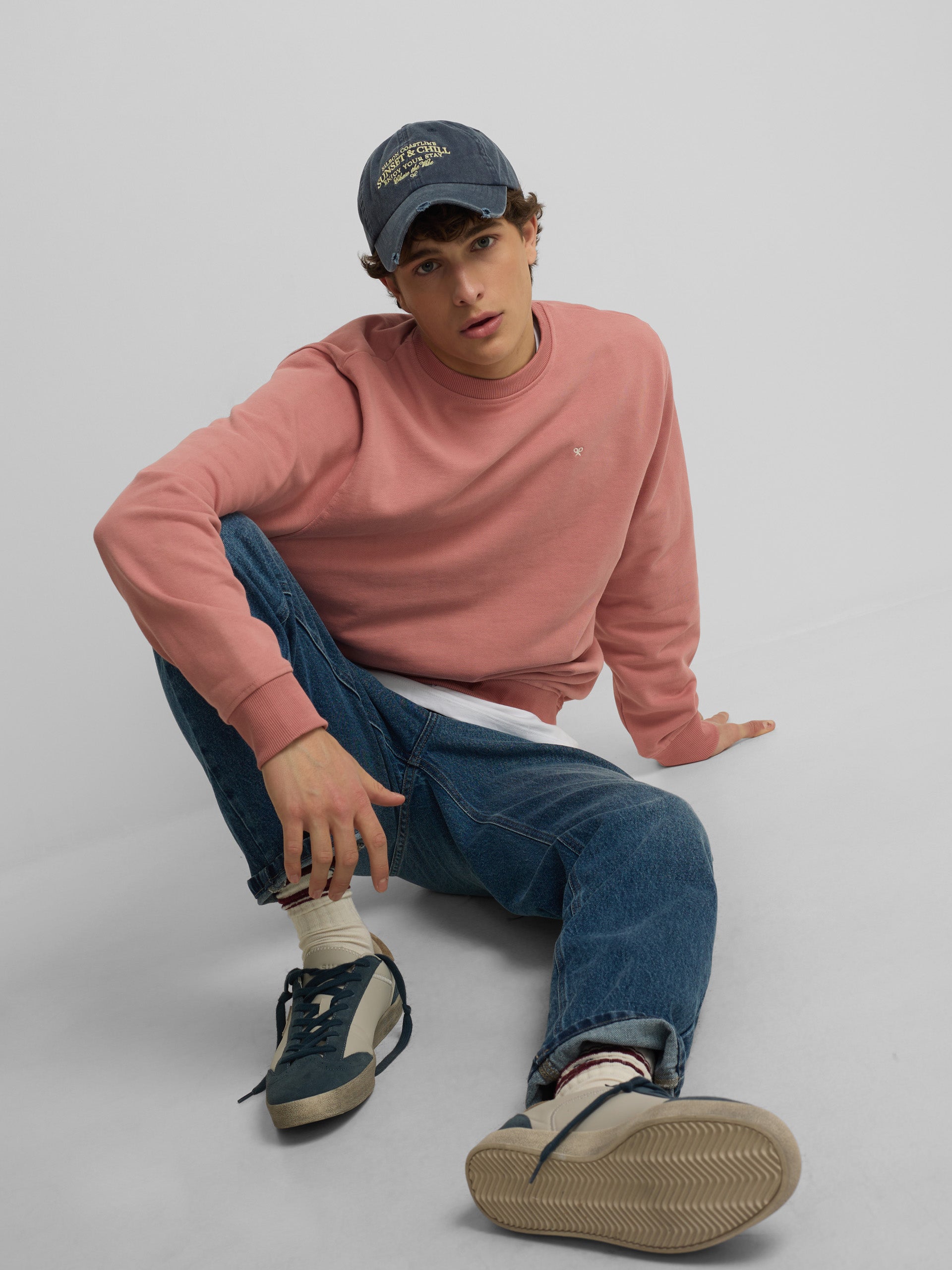 Sudadera Silbon summer coral