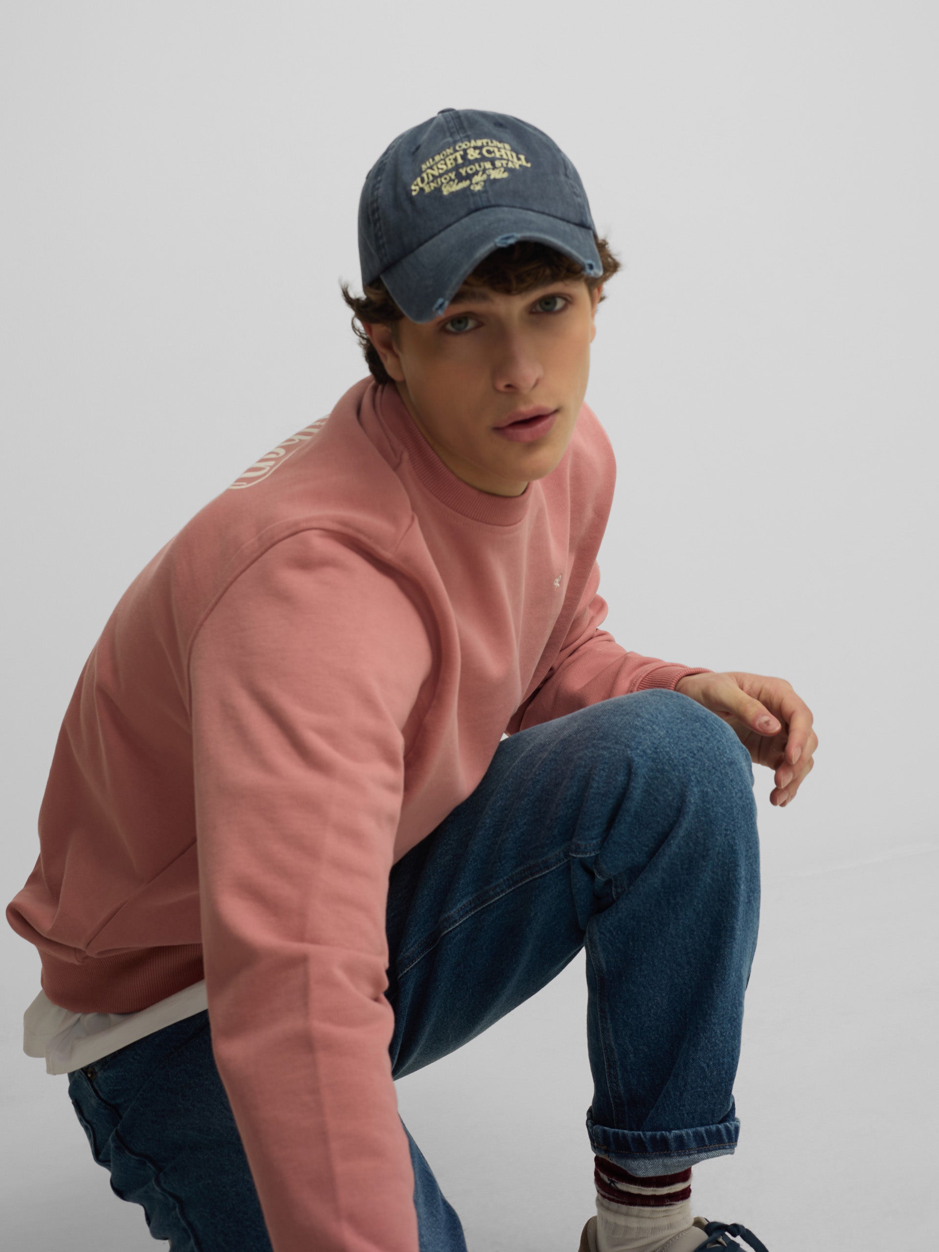 Sudadera Silbon summer coral