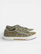 Zapatilla denim verde