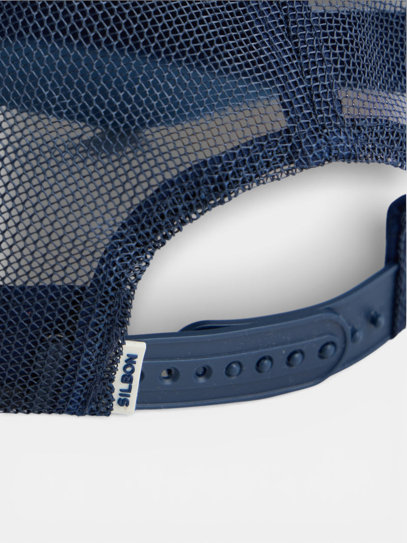 Casquette trucker limits bleu
