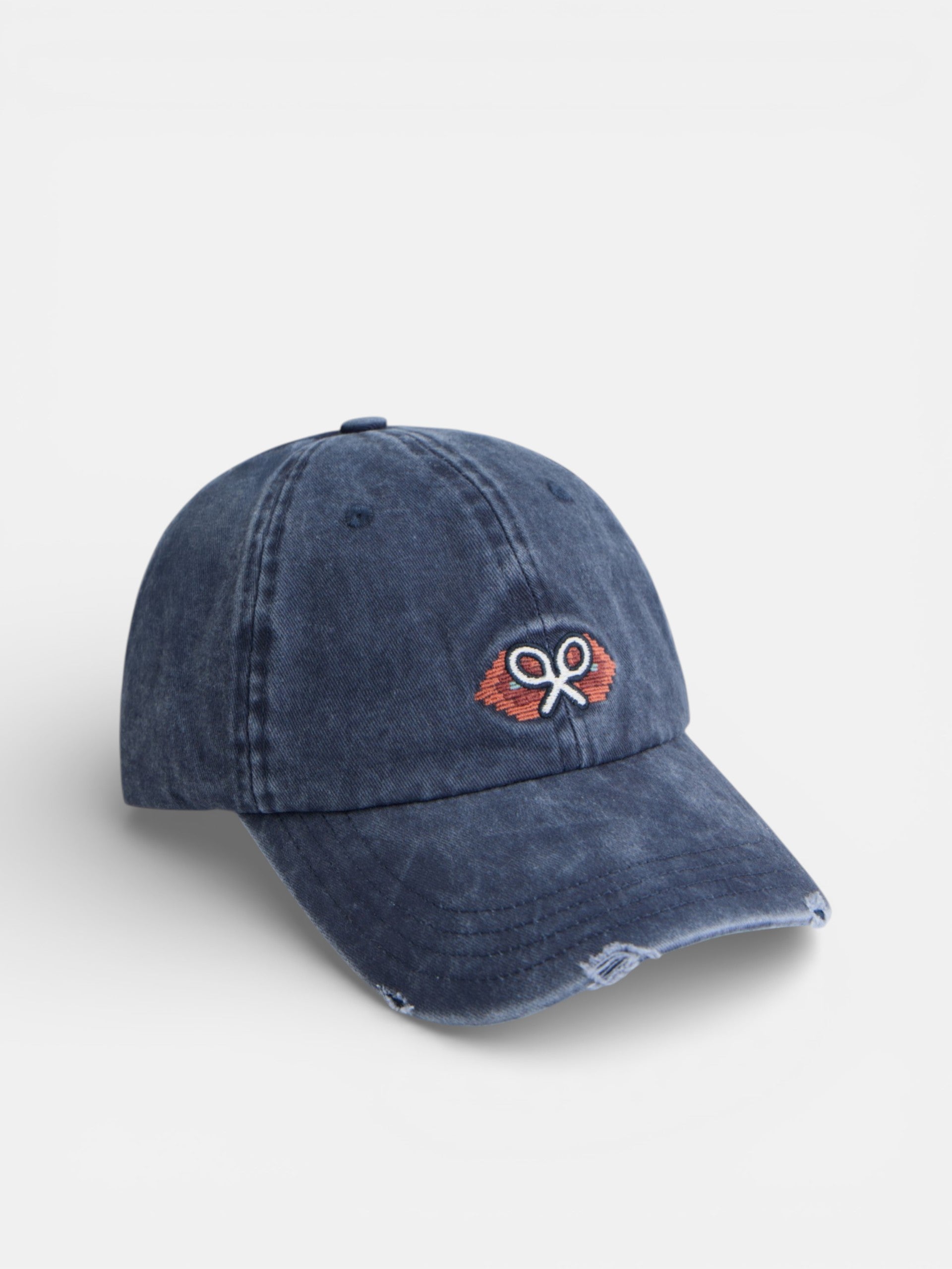 Gorra raqueta etnica azul marino