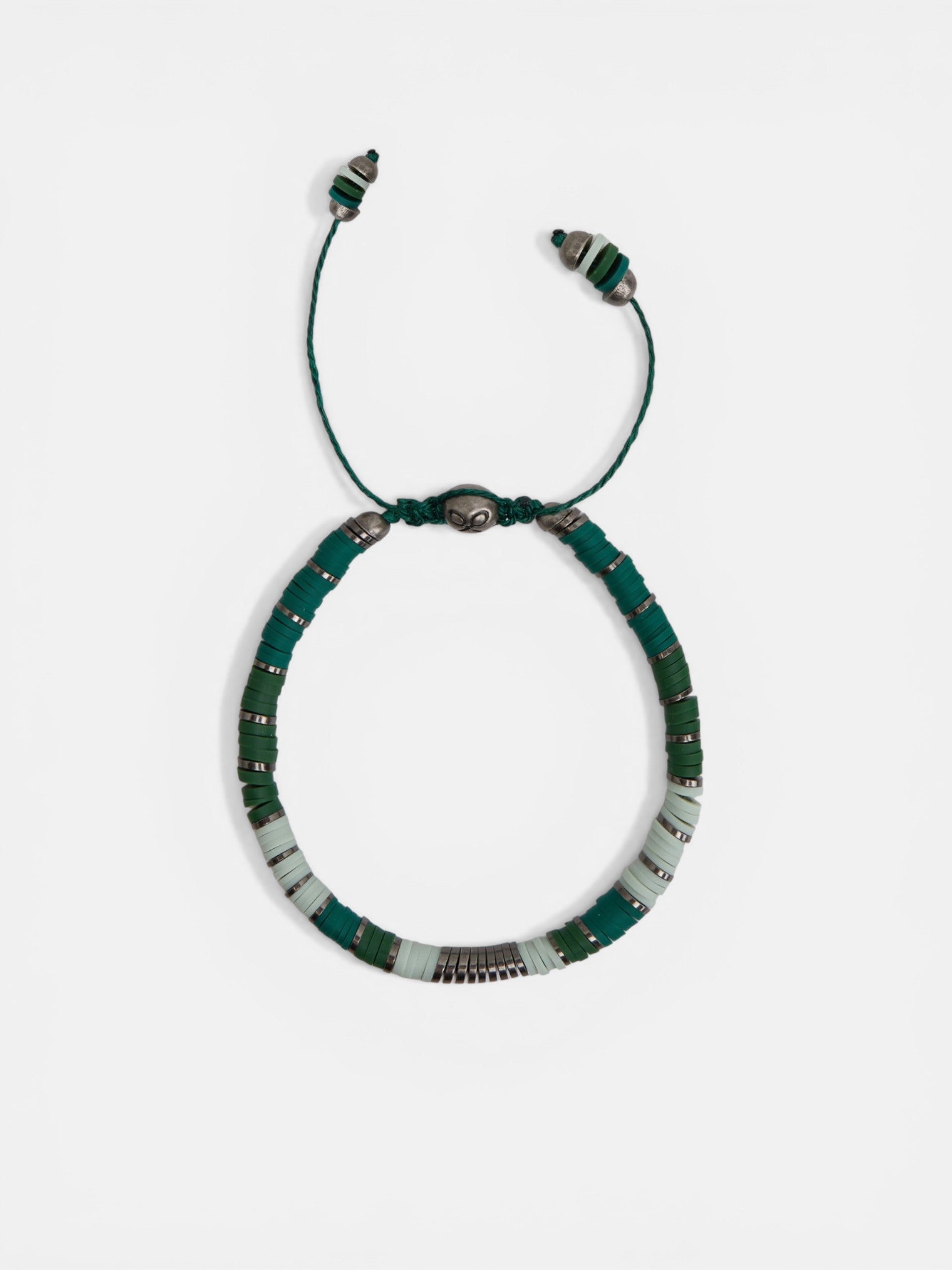 Pulseira cilindro raquete verde