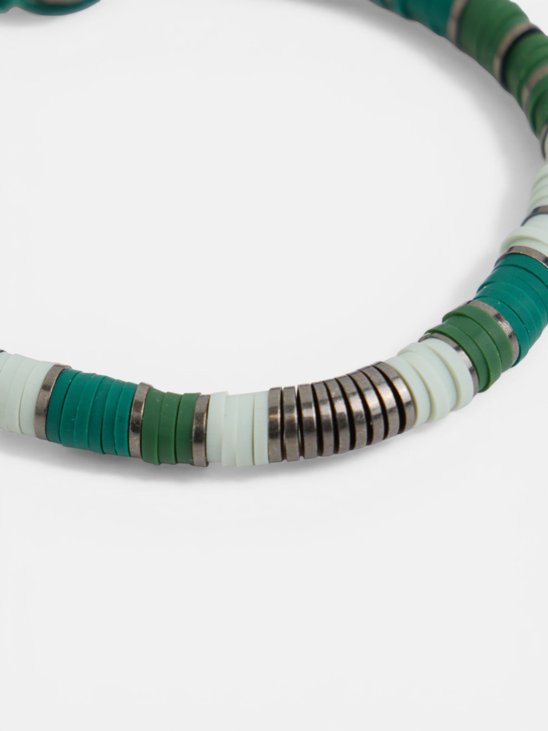 Pulseira cilindro raquete verde