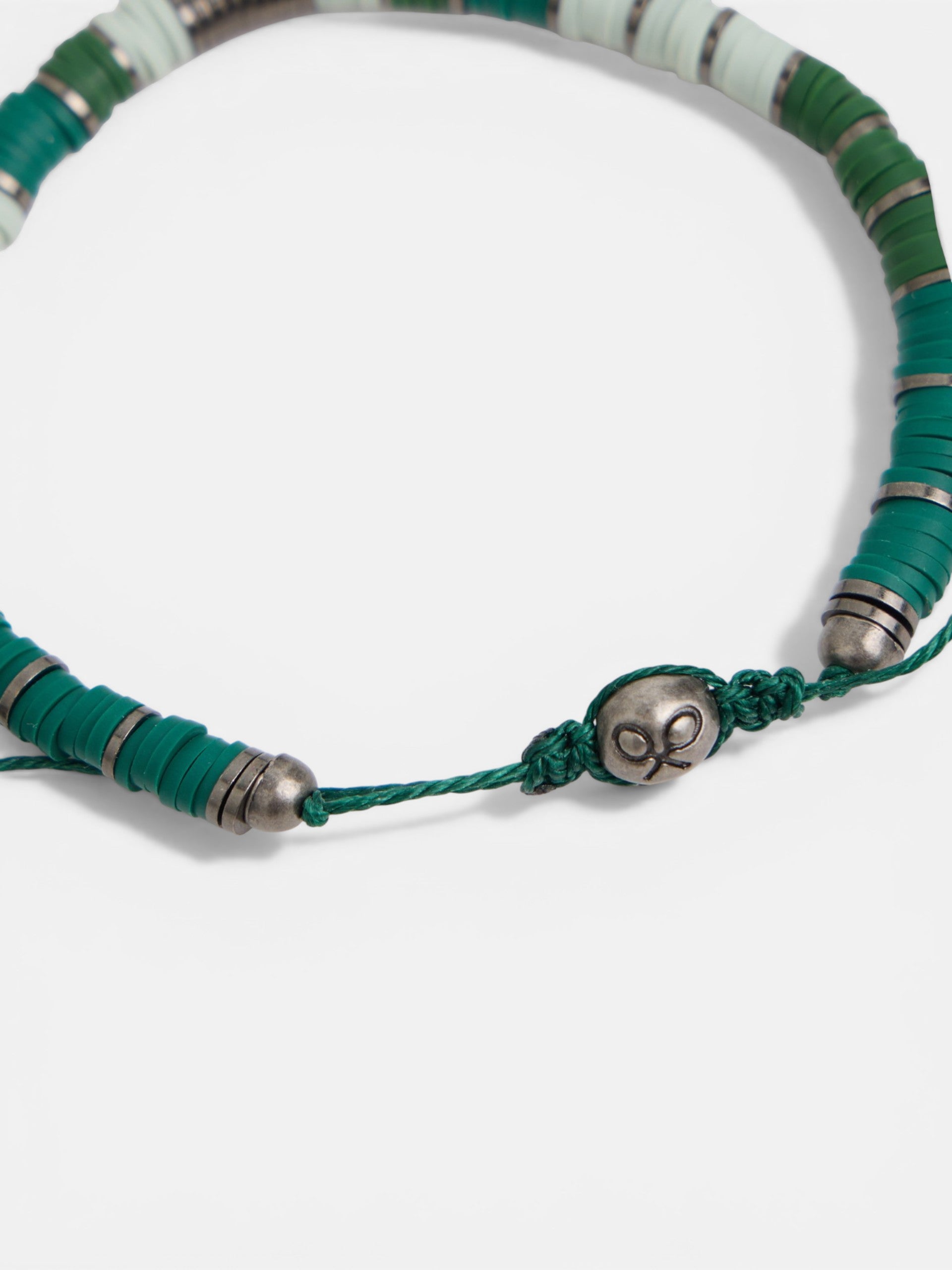 Pulseira cilindro raquete verde