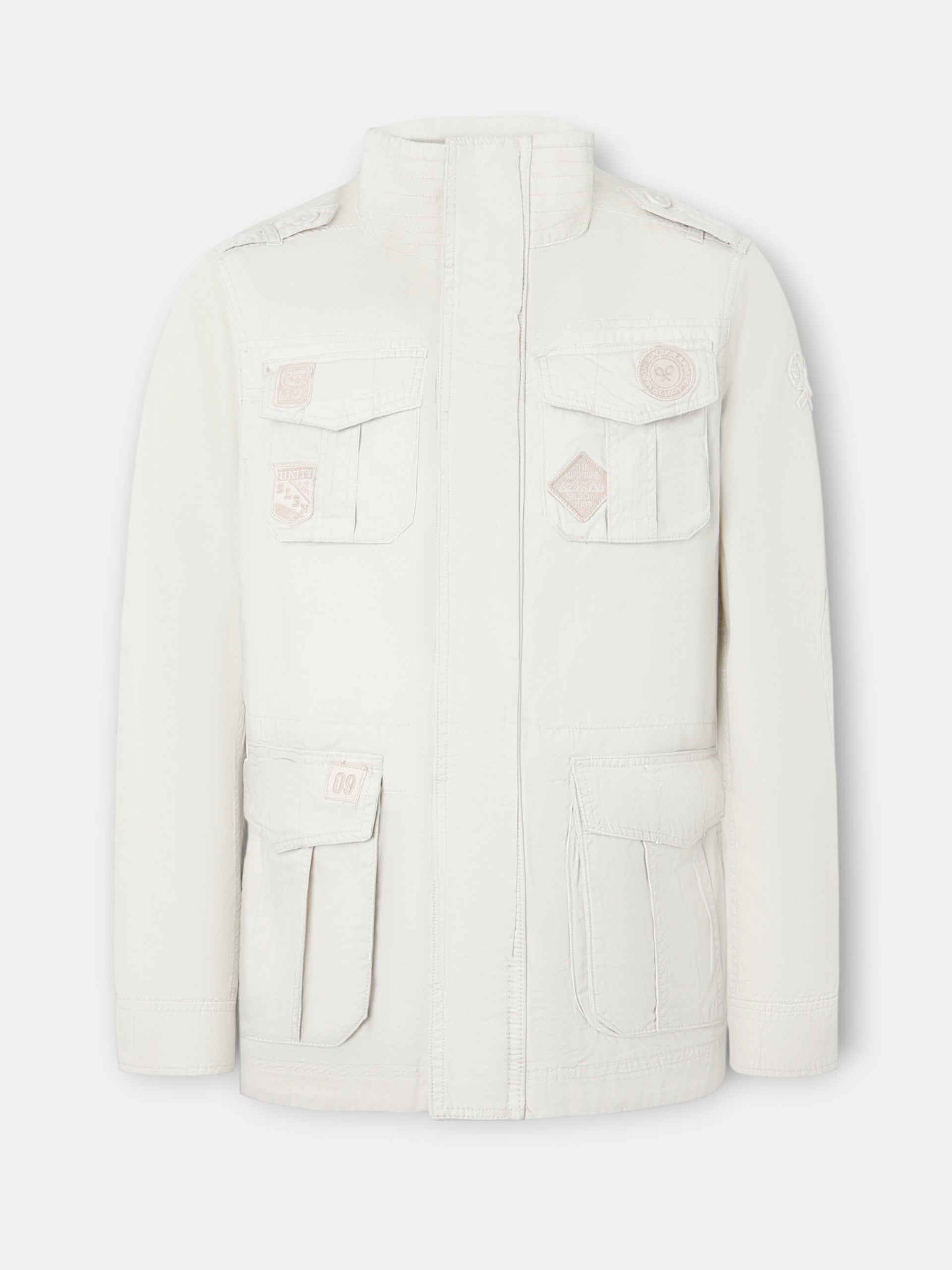 Parka patchs pierre