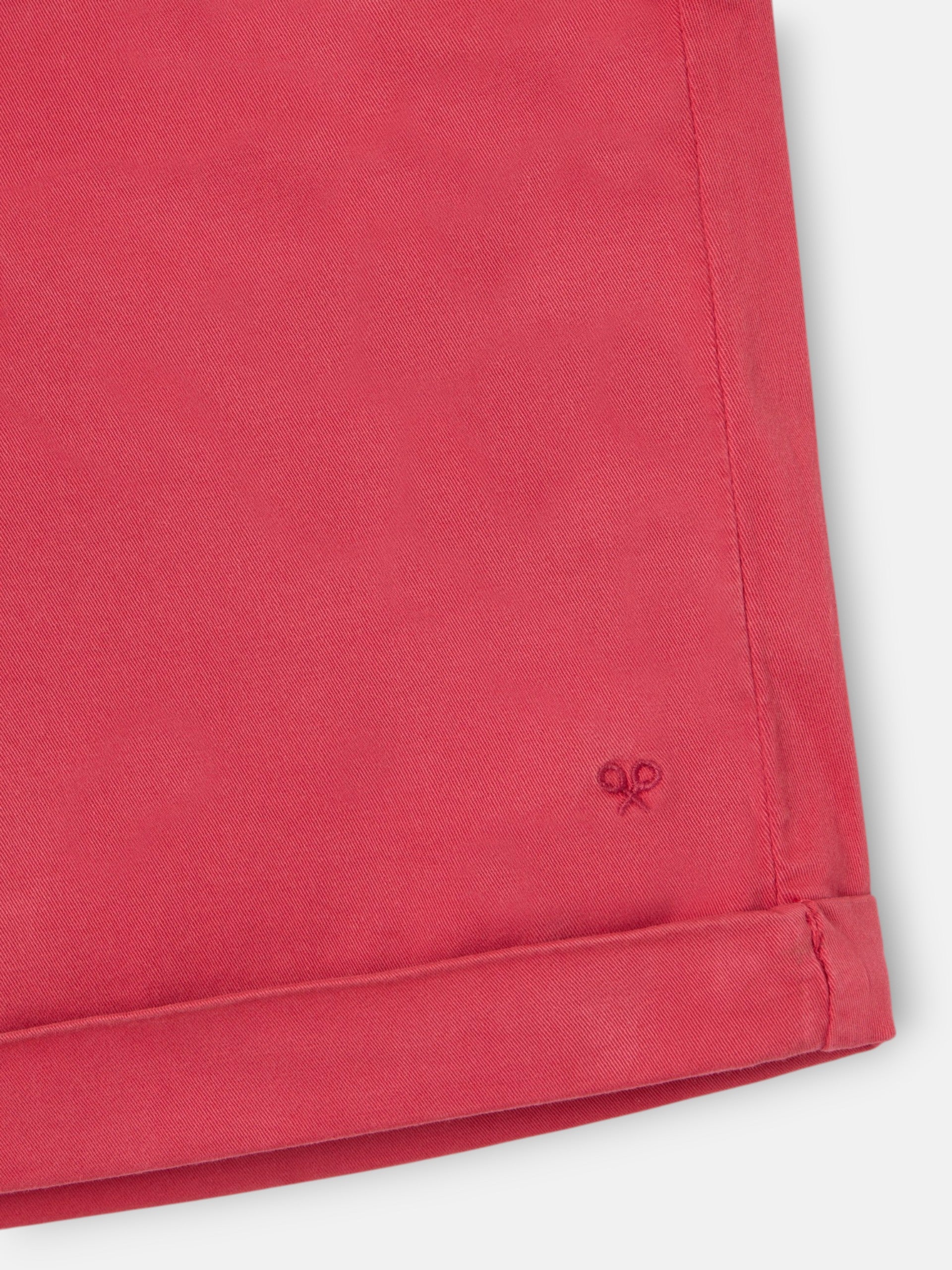 Classic coral Bermuda shorts