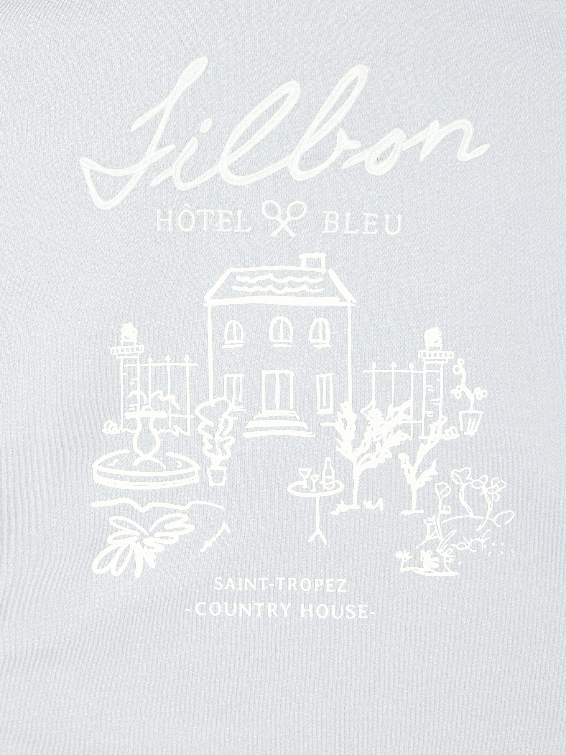 Camisola hotel bleu cinzento azul