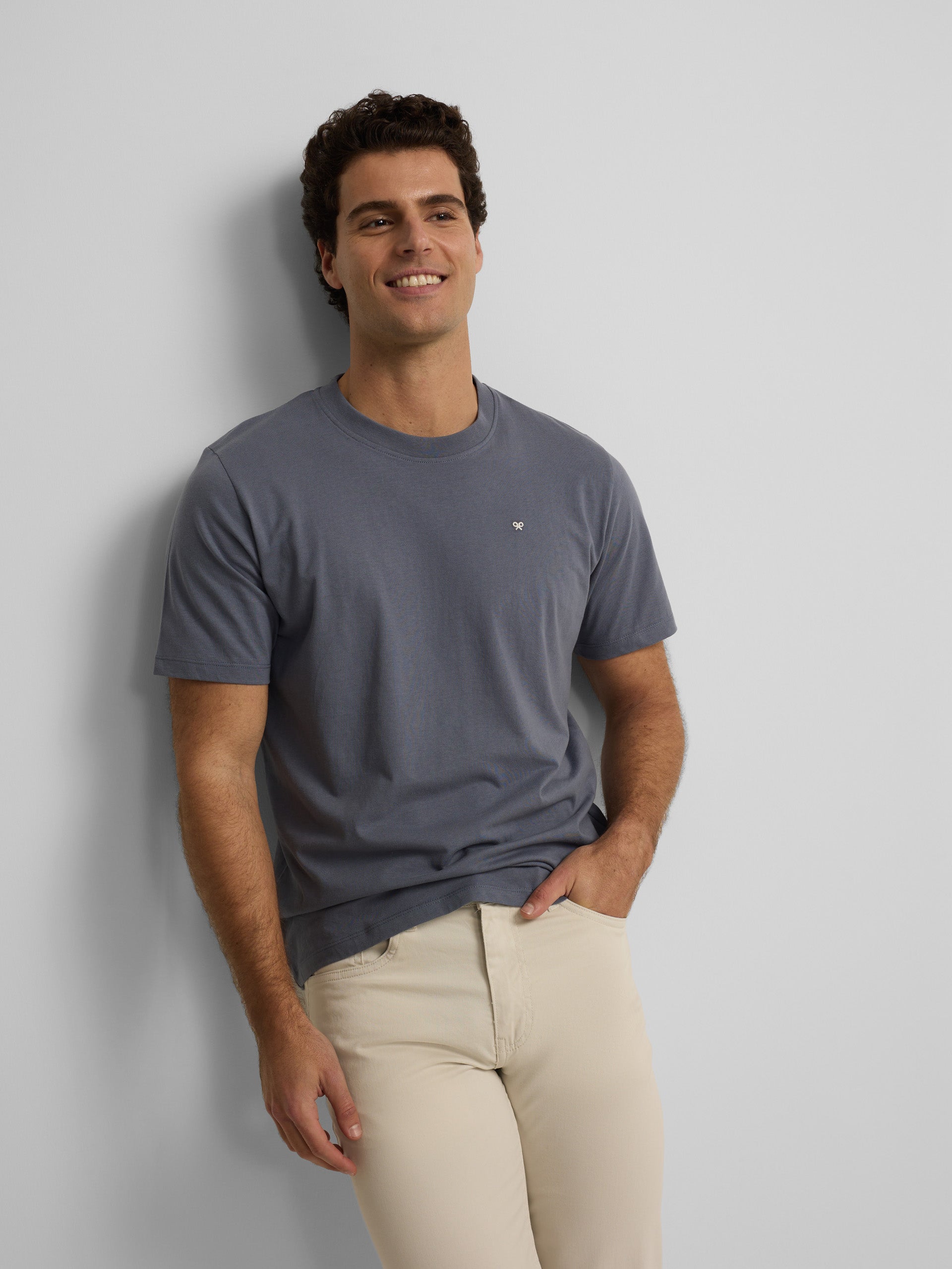 T-shirt de luxe bateau bleu indigo