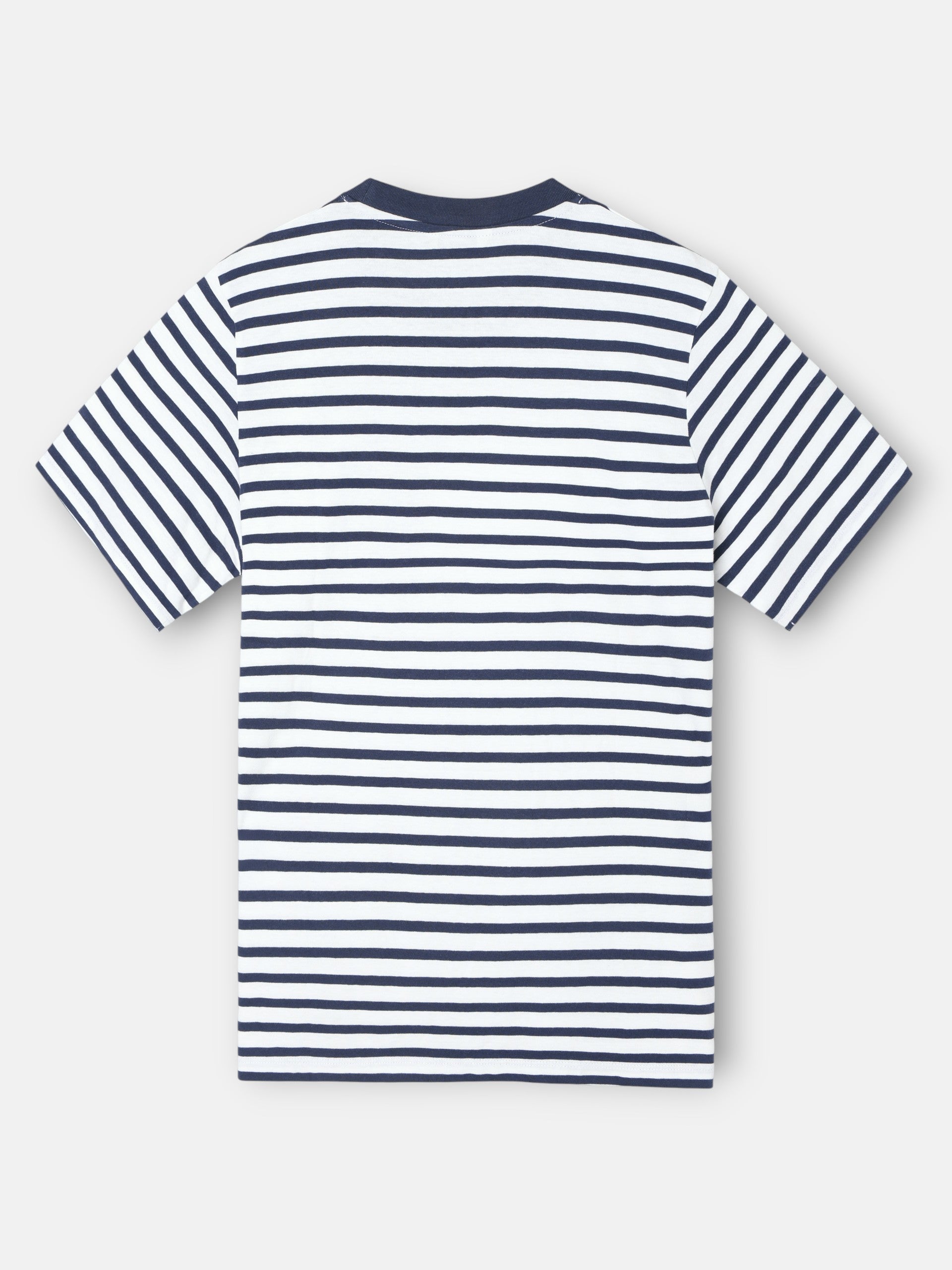 Rustic navy striped t-shirt