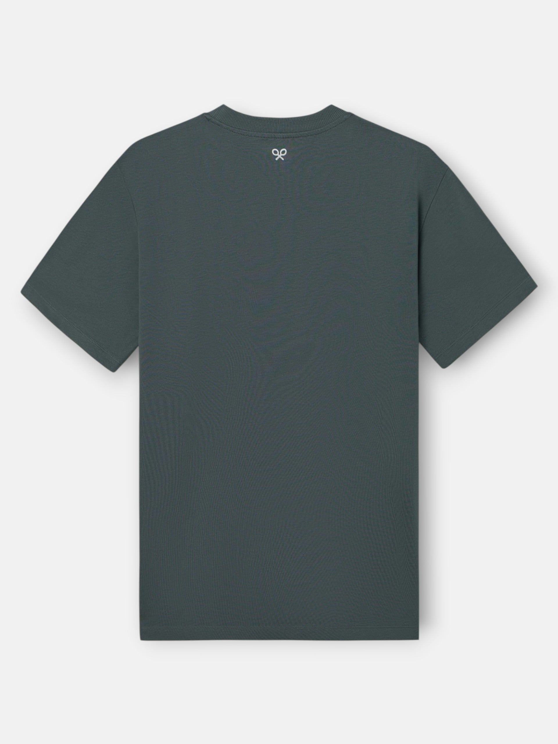 Camiseta Silbon flock verde oscuro