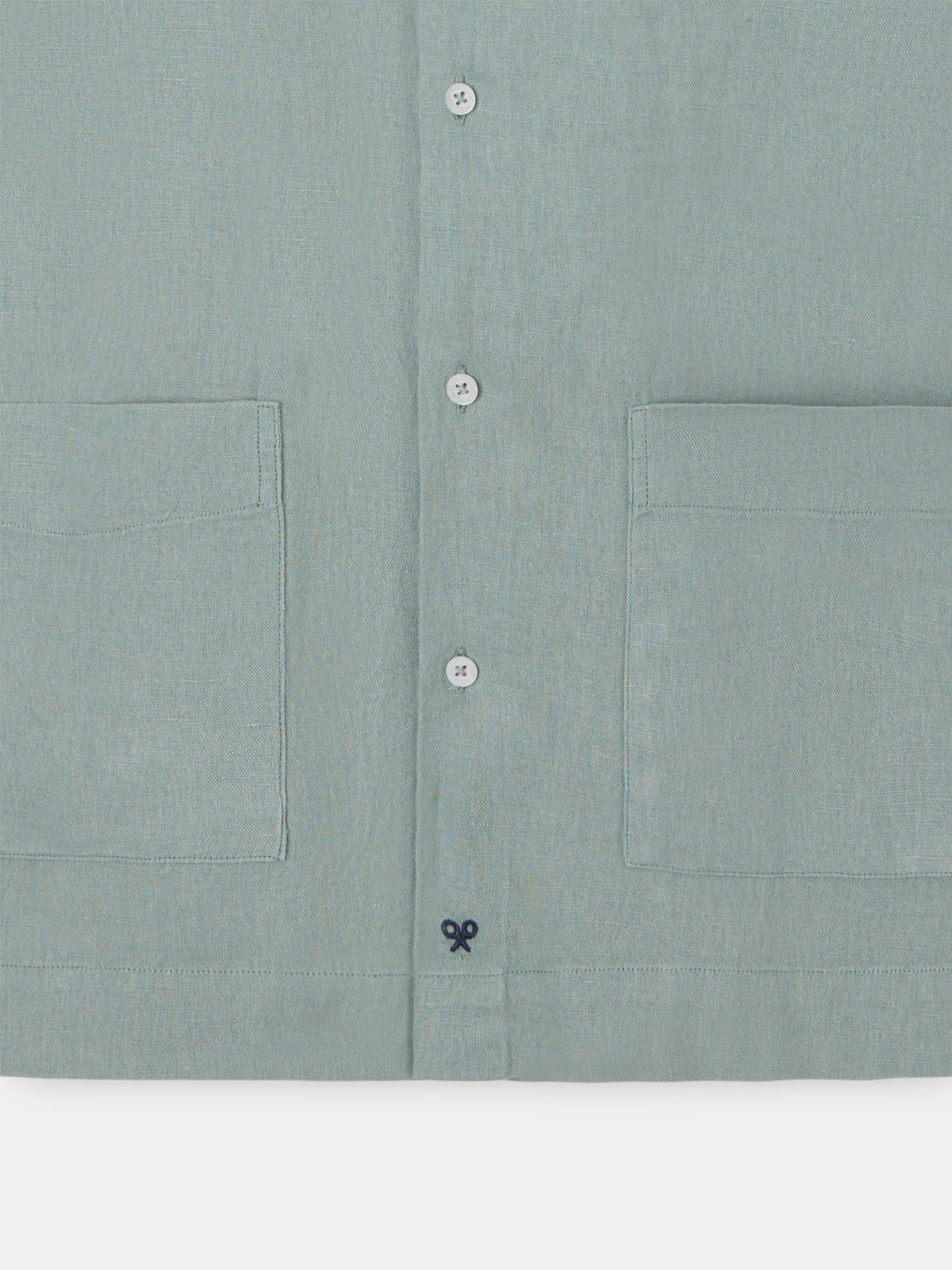 Camisa sport pockets verde medio