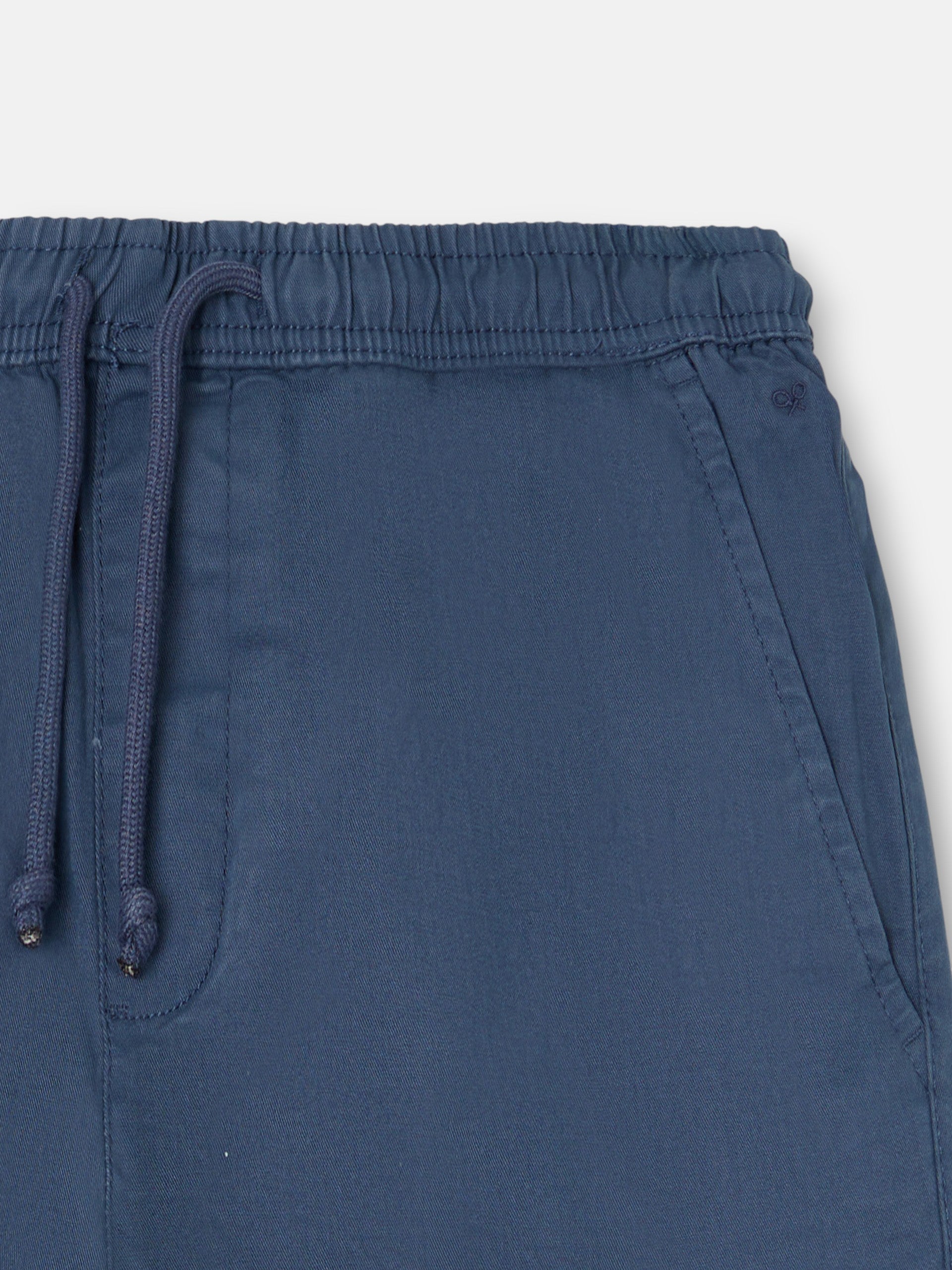 Pantalon sport jogger cargo azul indigo