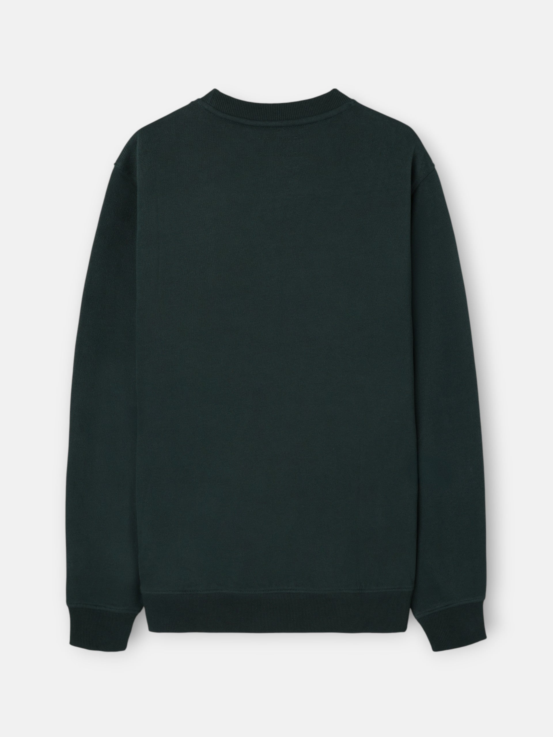 Silbon dark green flock sweatshirt