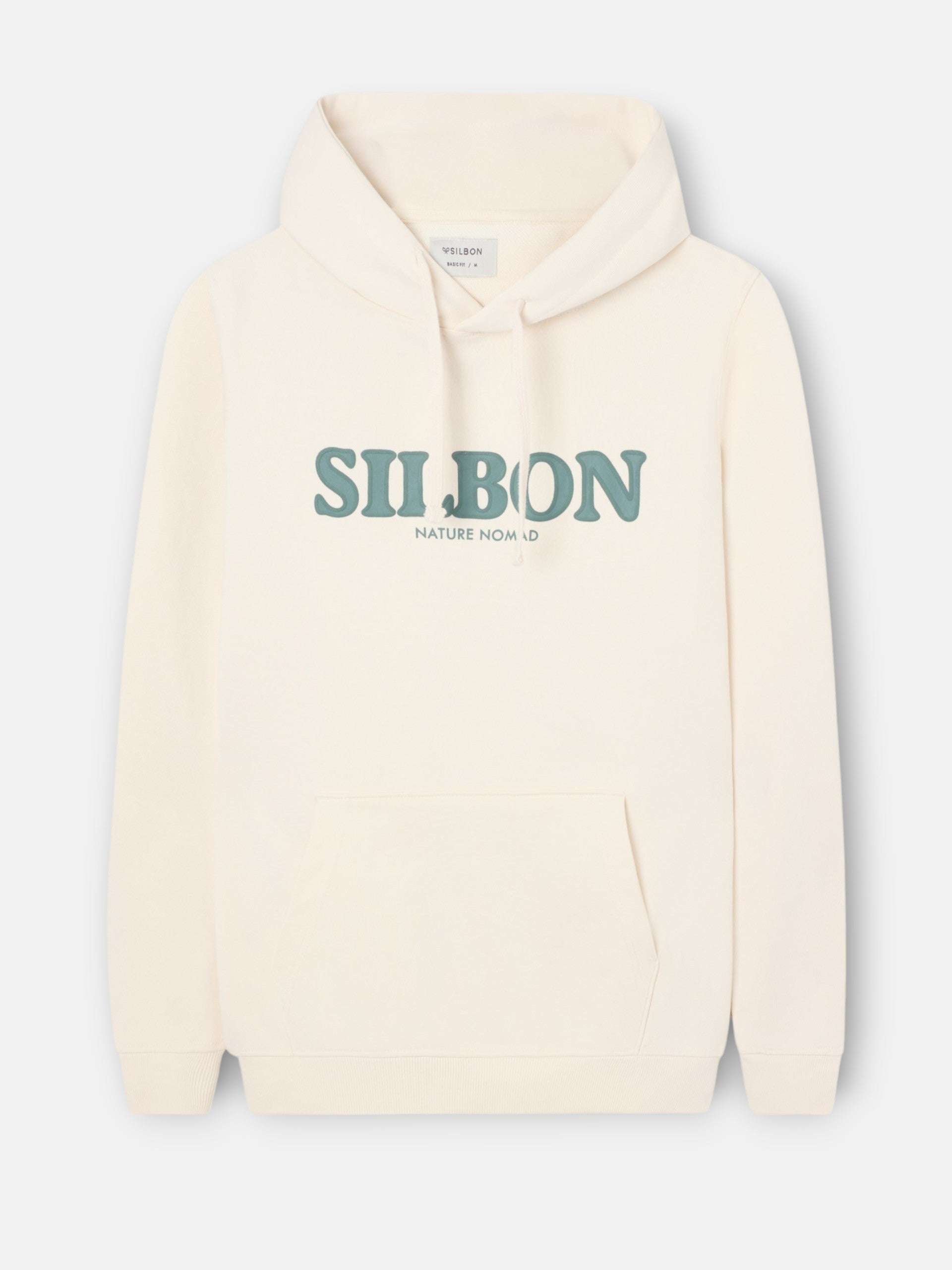Sudadera capucha nomad crema