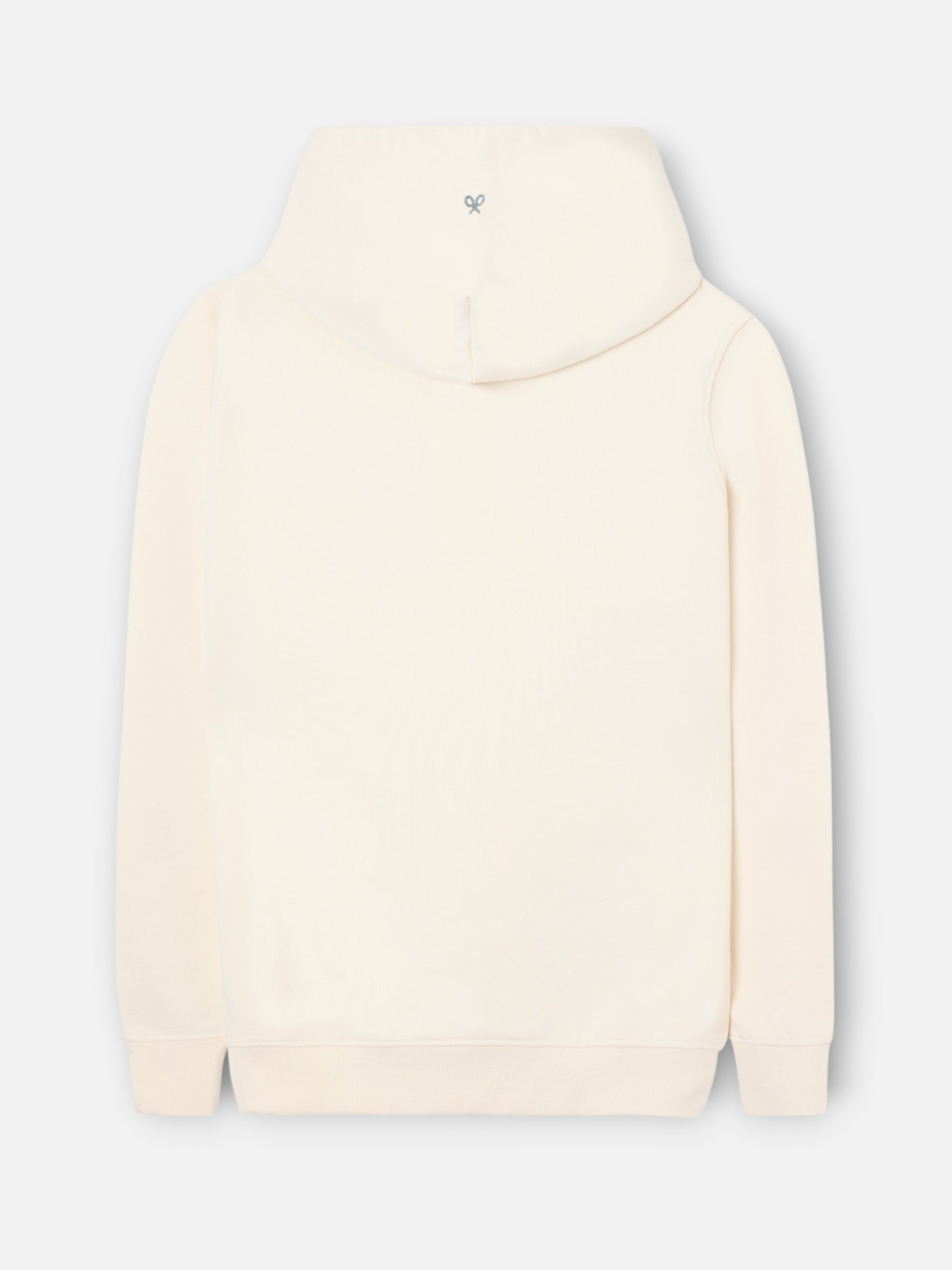 Sudadera capucha nomad crema