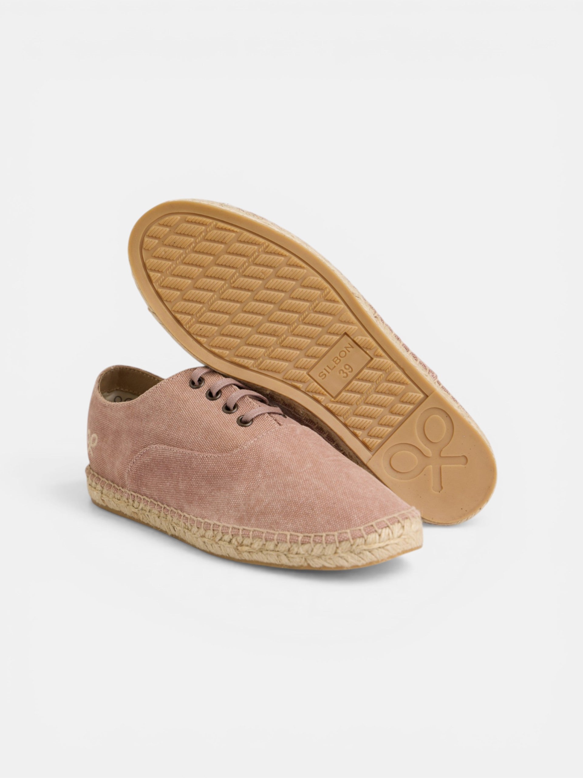 Espadrille sport marron à bout couvert