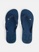 Navy blue SB flip-flops