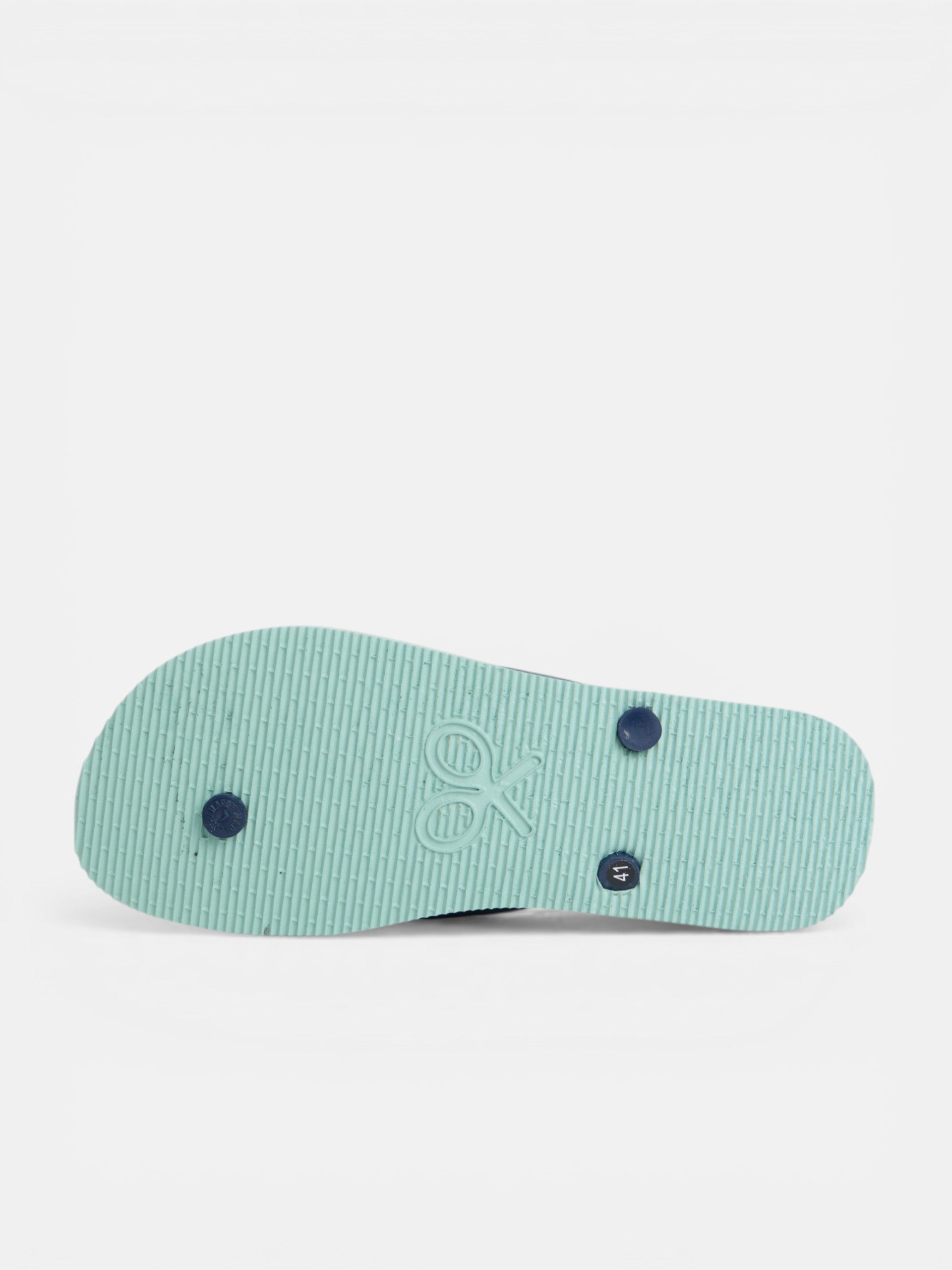 Navy blue SB flip-flops