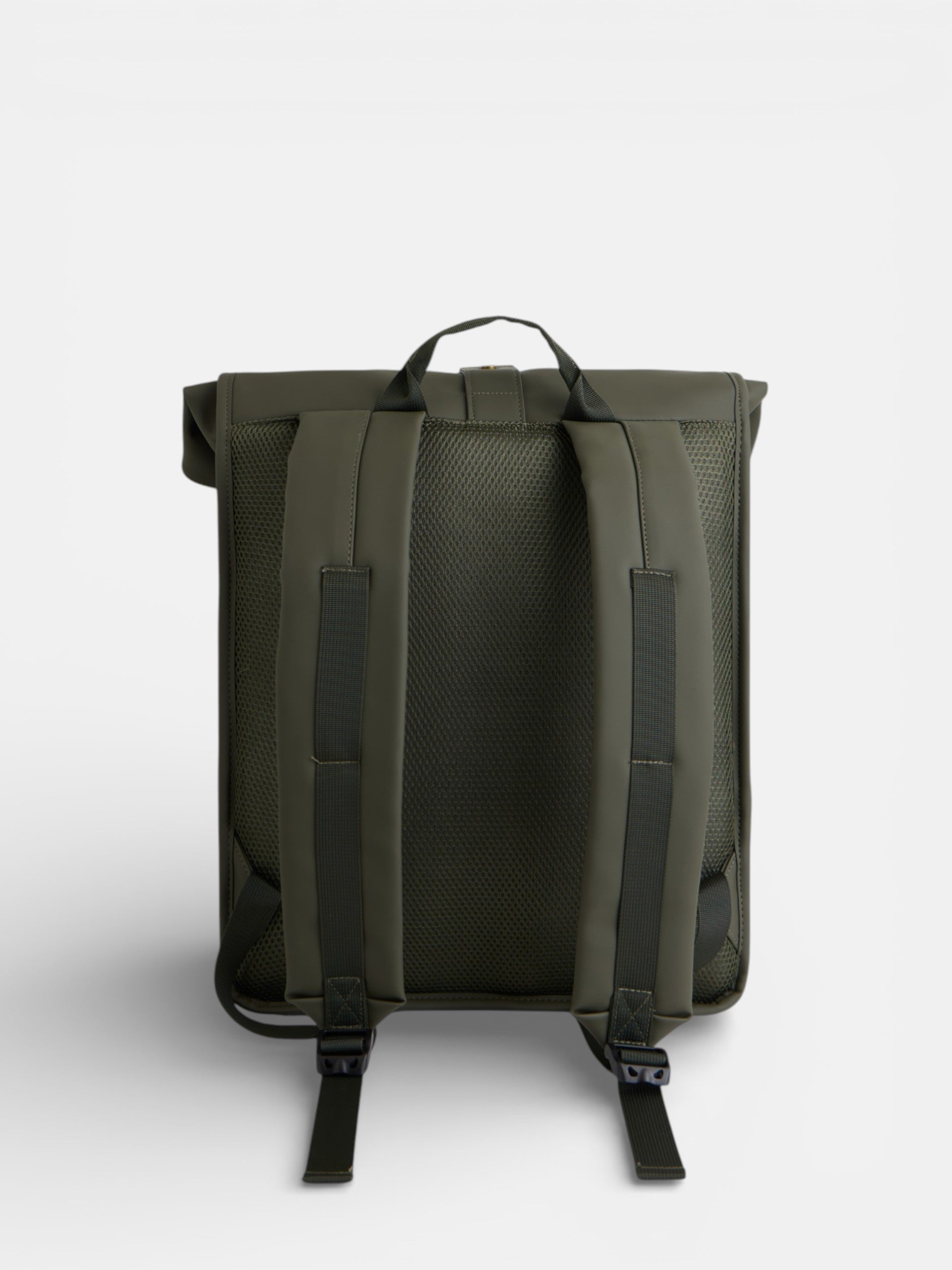 Mochila enrollable waterproof verde