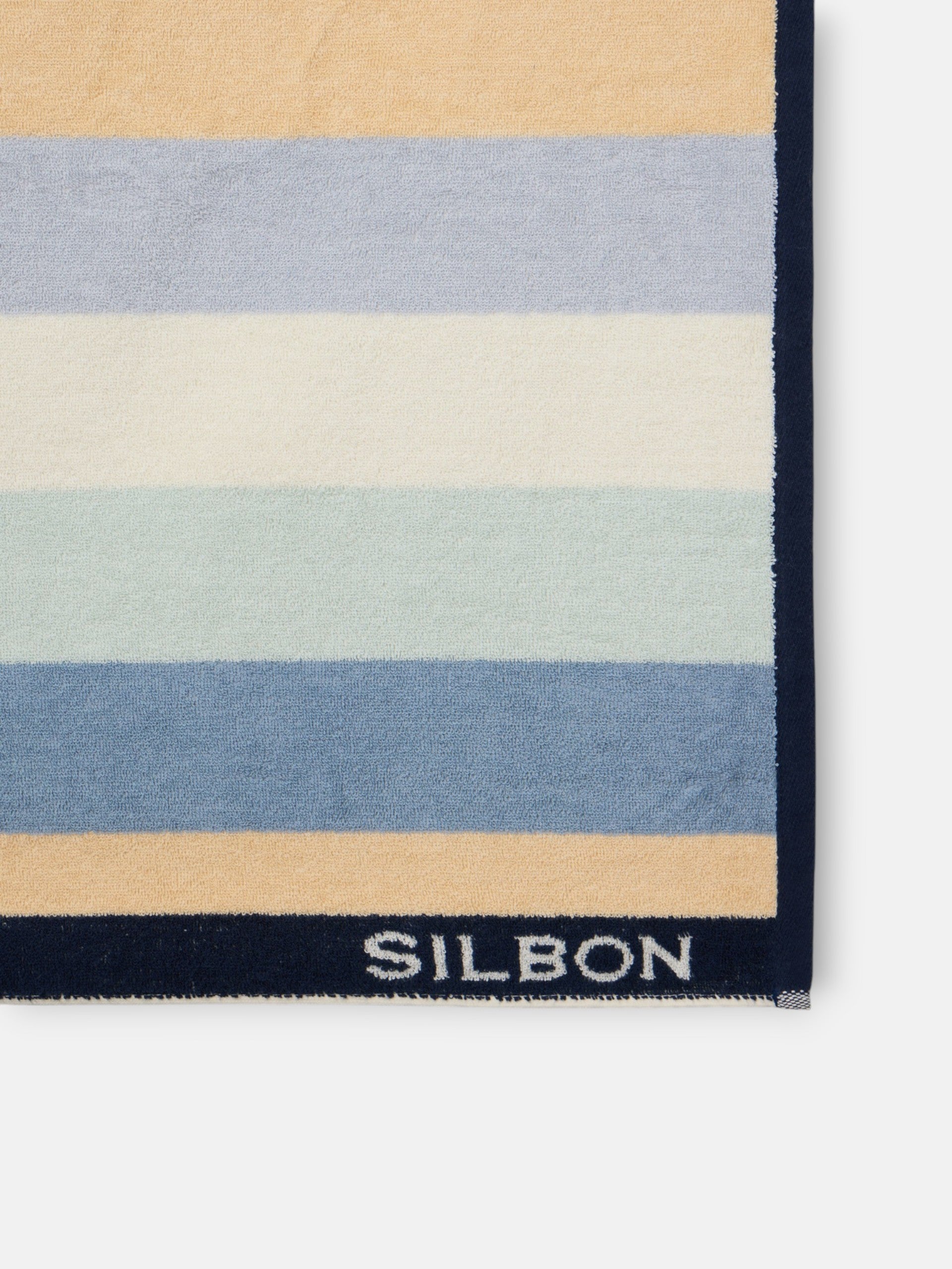 Toalha Silbon multicolor creme