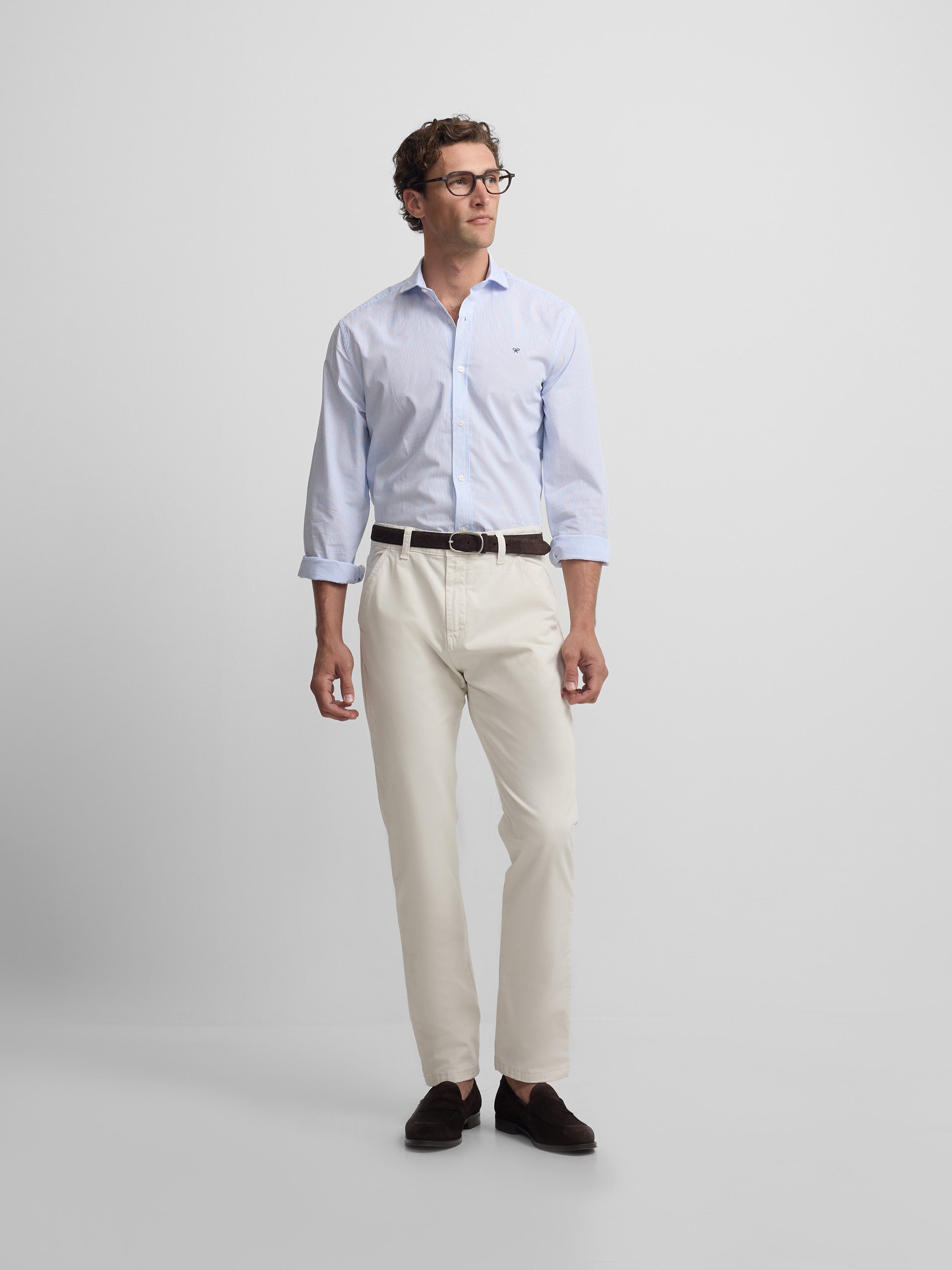Camisa sport classic raya azul