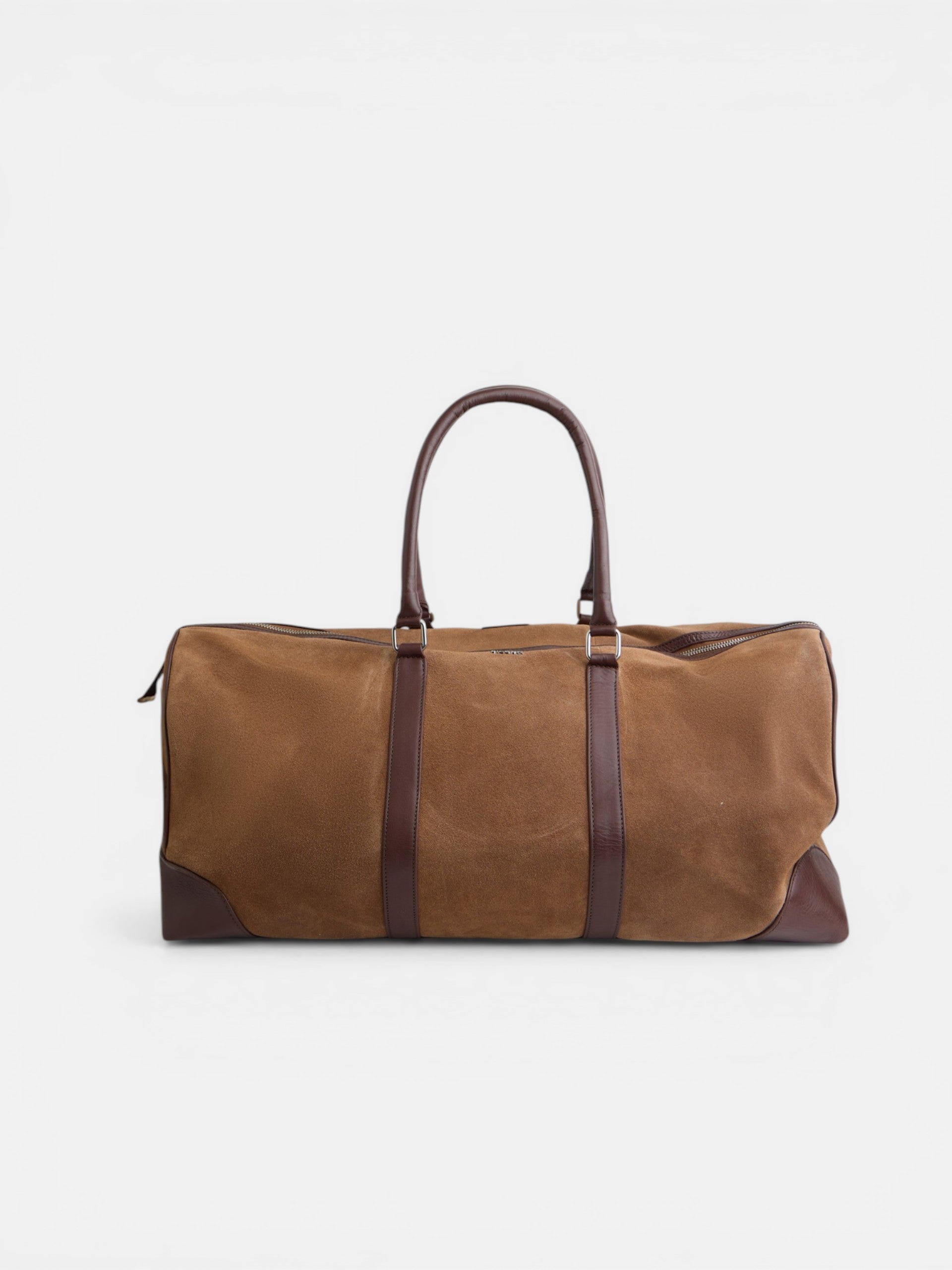 Bolsa de viaje piel business marron oscuro