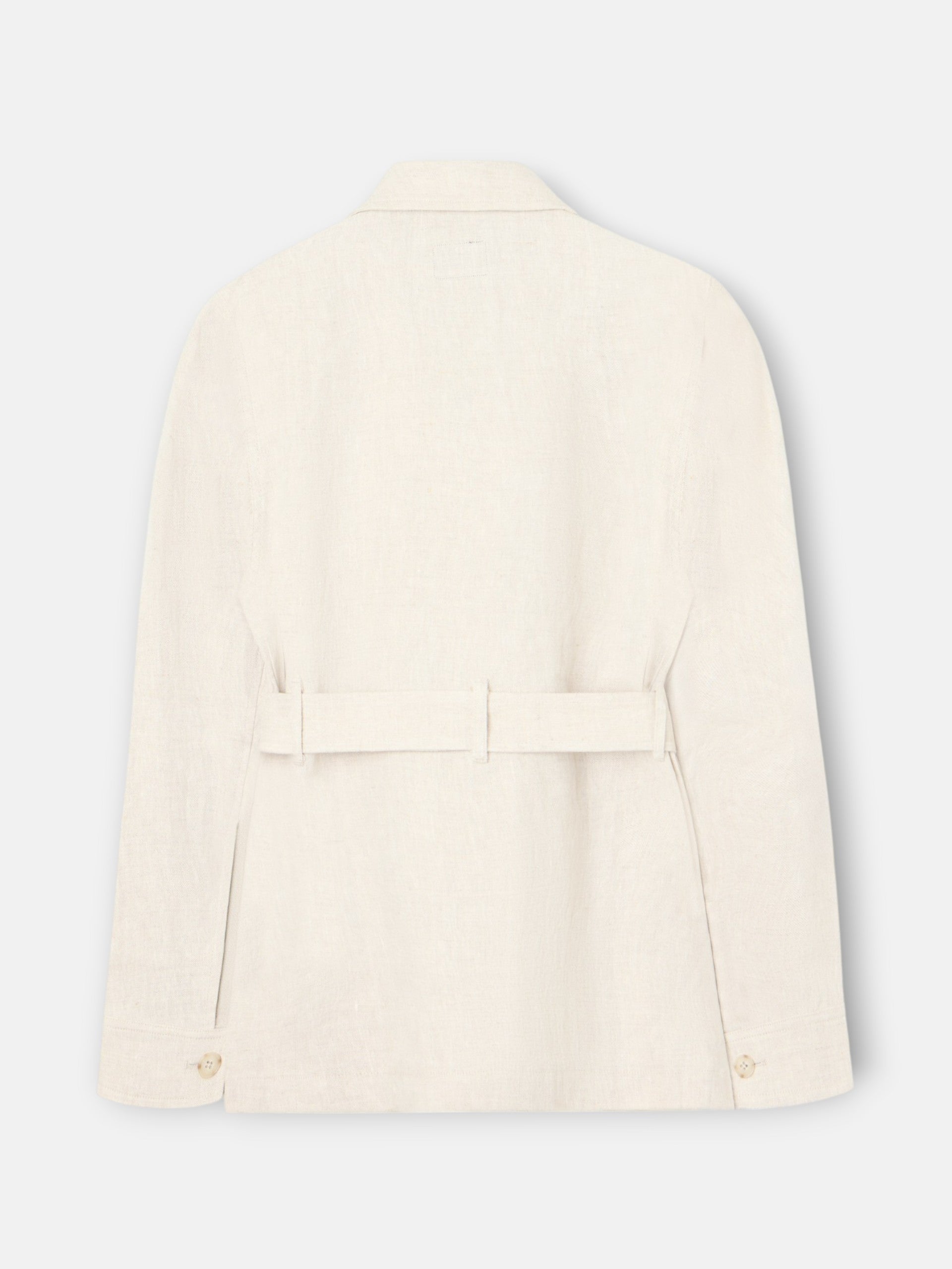 Saharienne unique ceinture beige