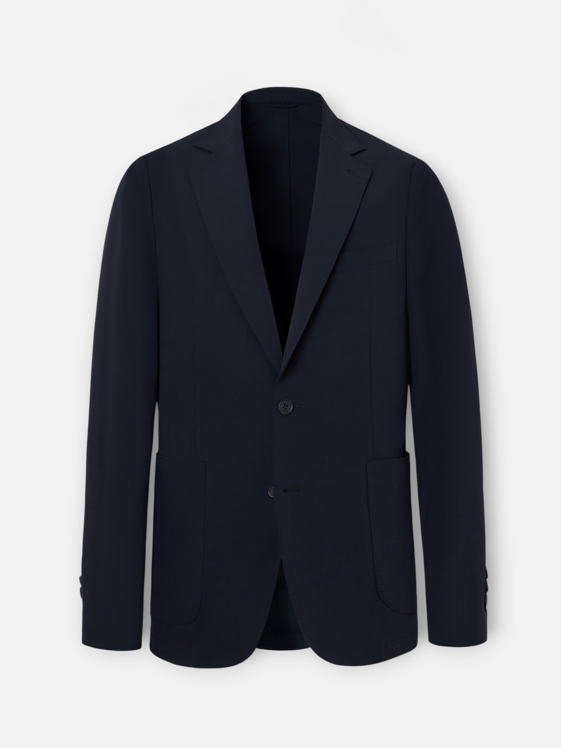Americana tecnica azul marino