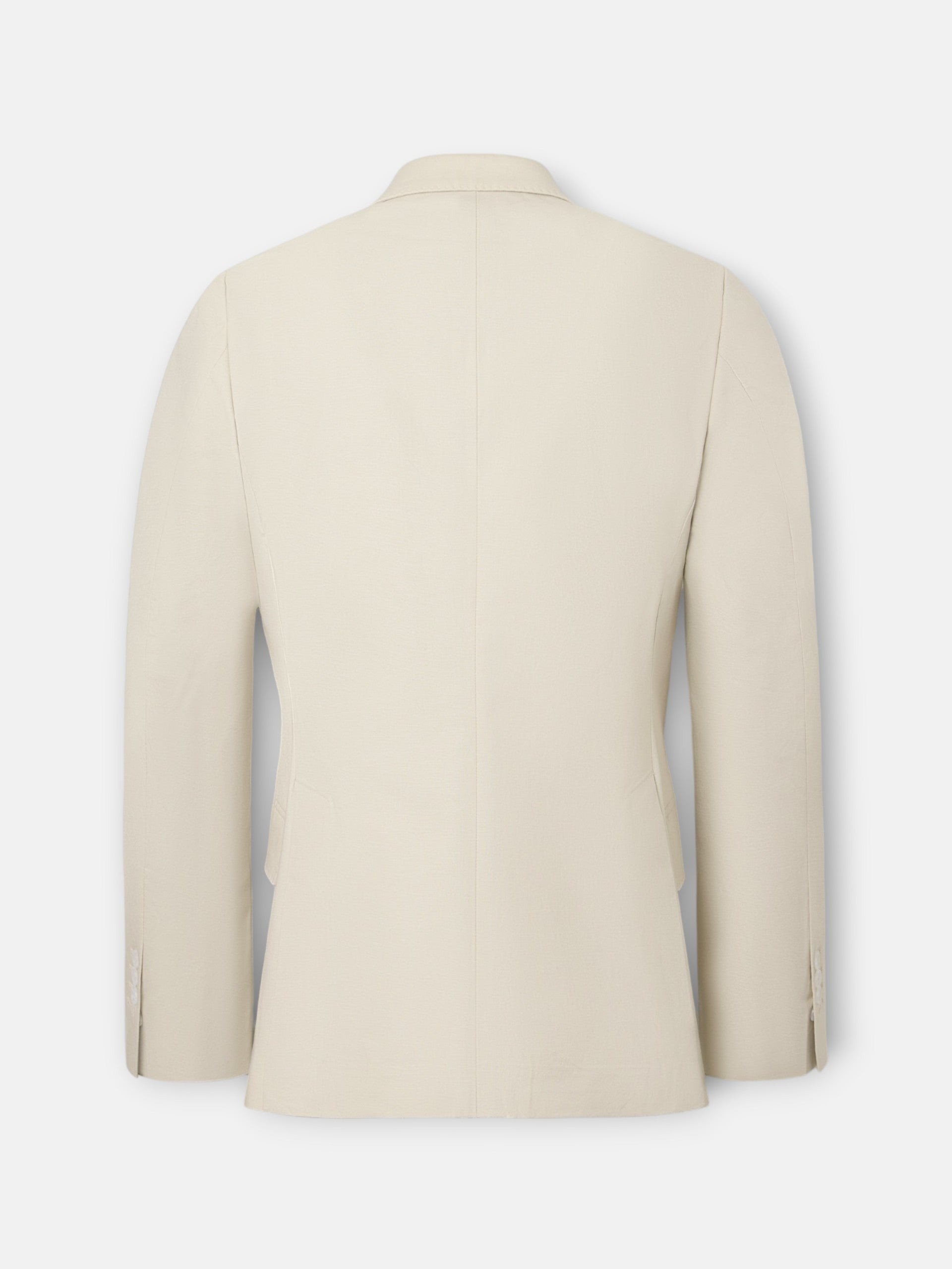 Blazer de fato único linho pedra