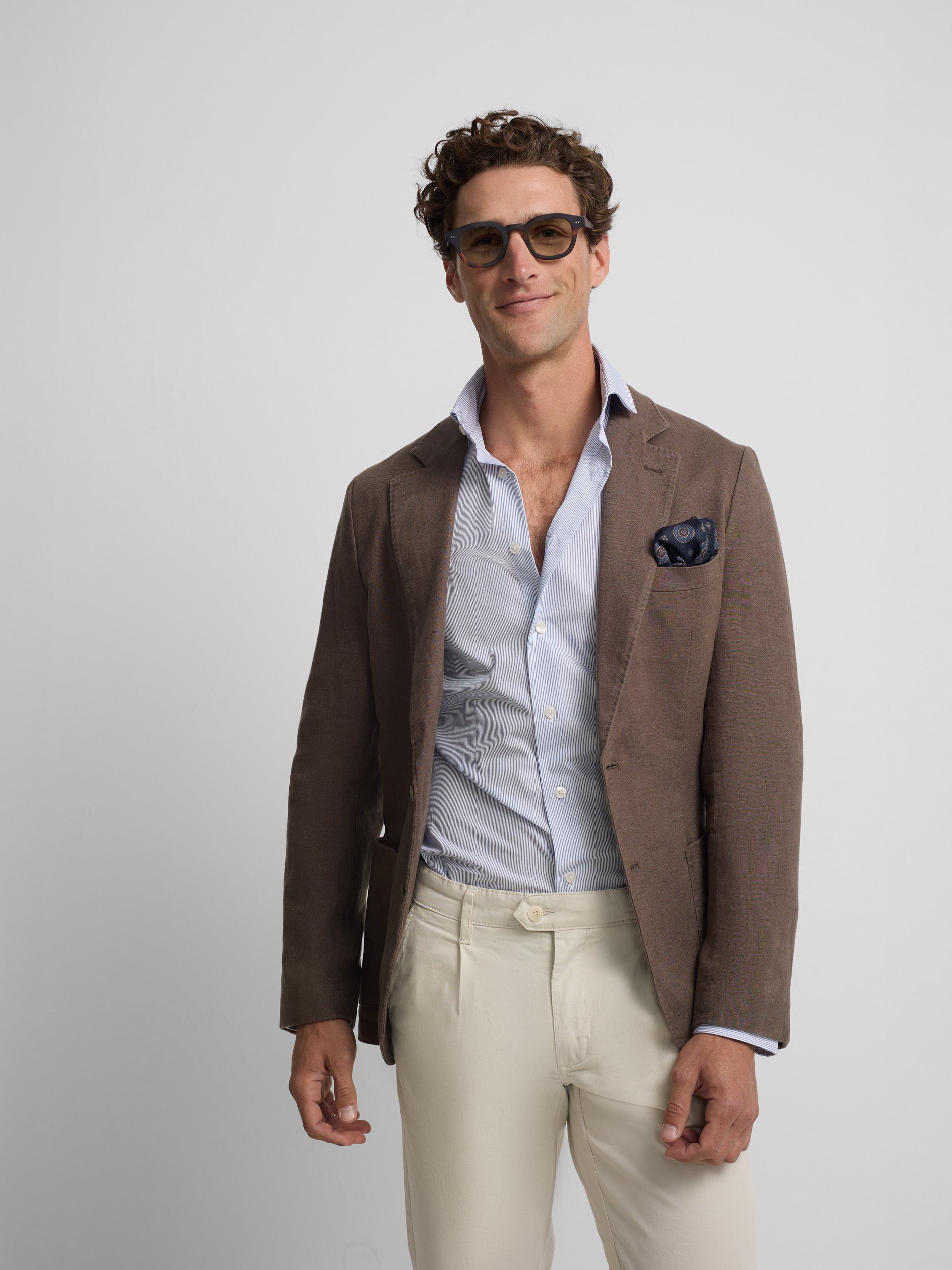 Americana comfort marron