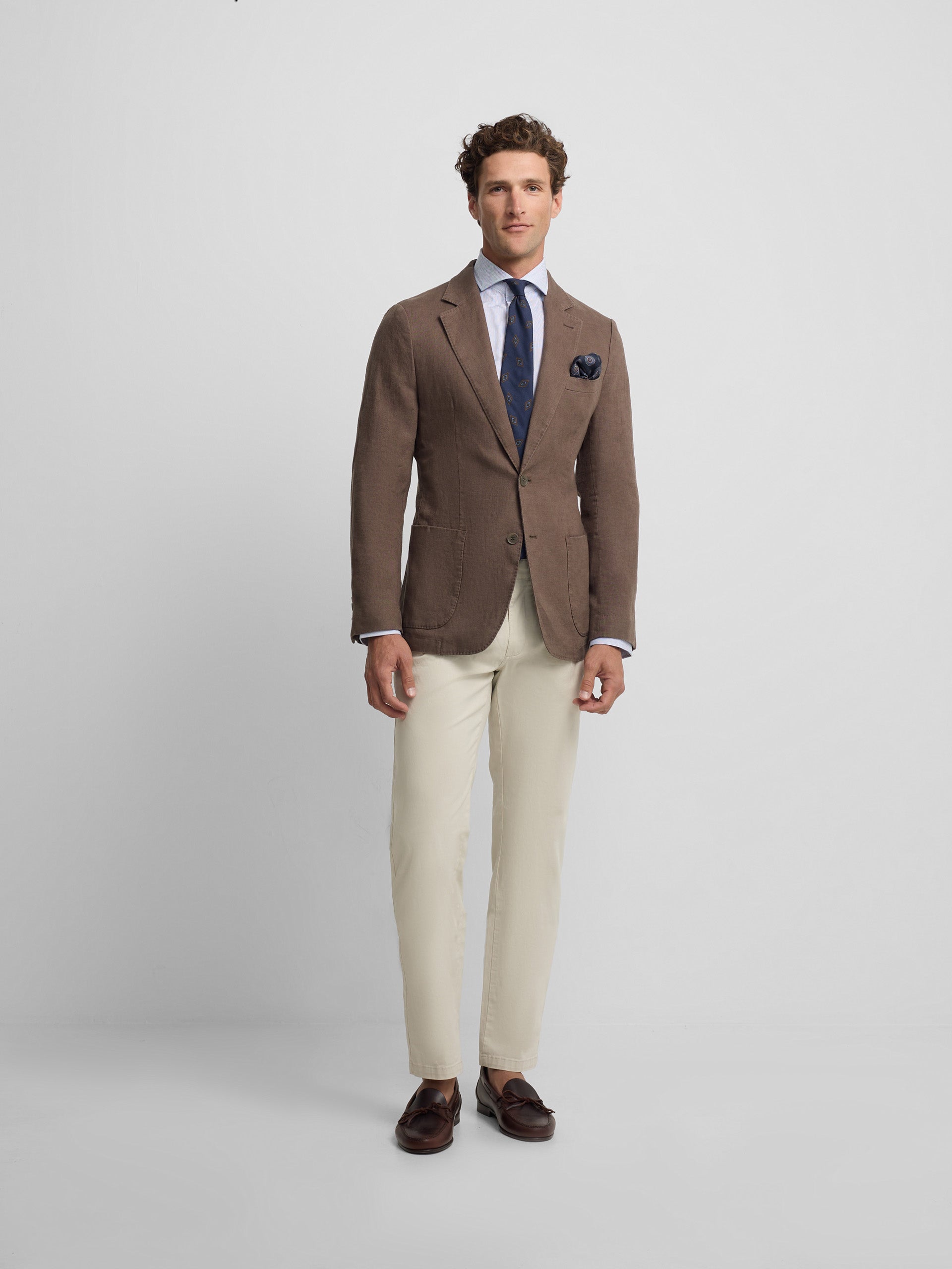 Americana comfort marron