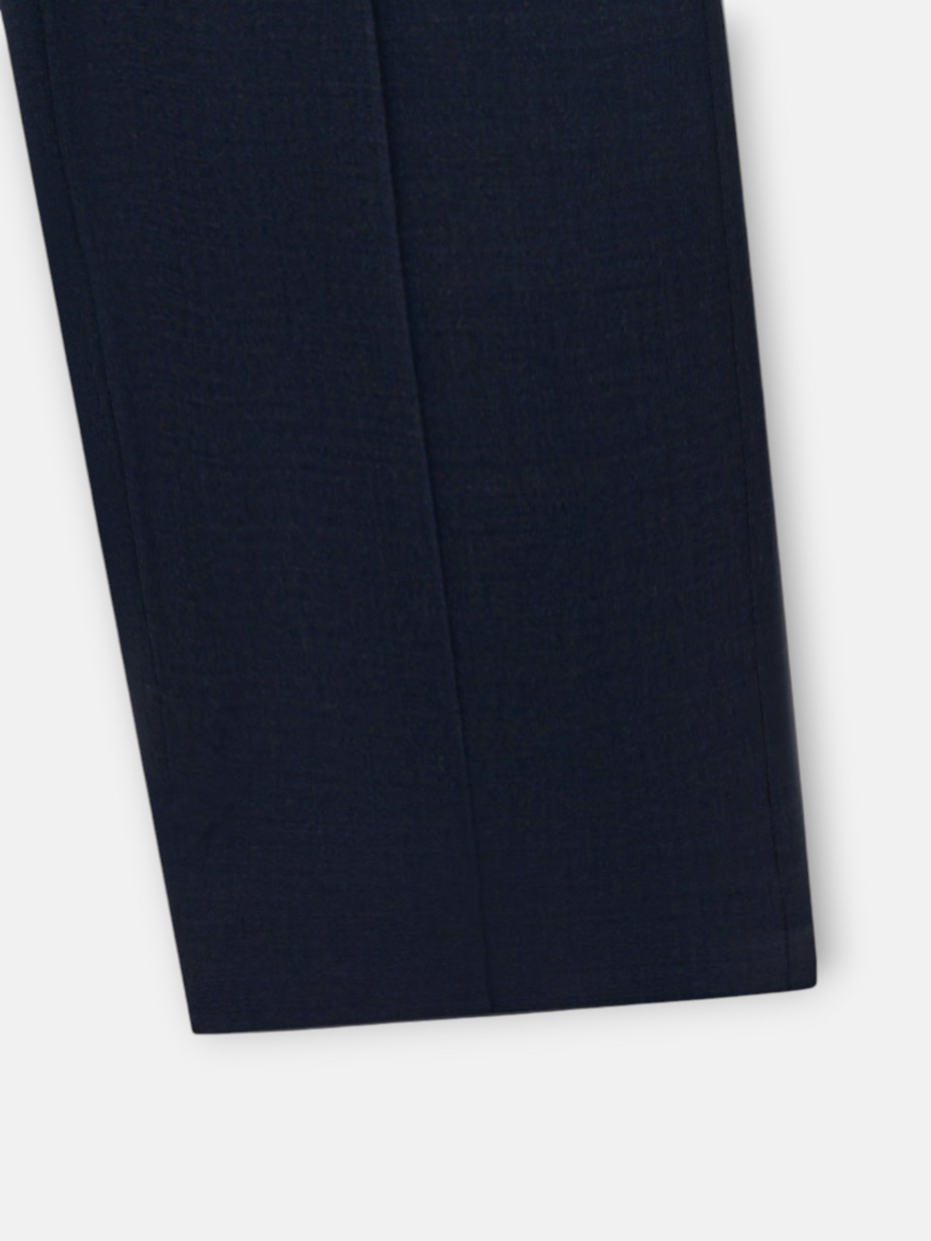 Pantalon habillé à pinces bleu moyen