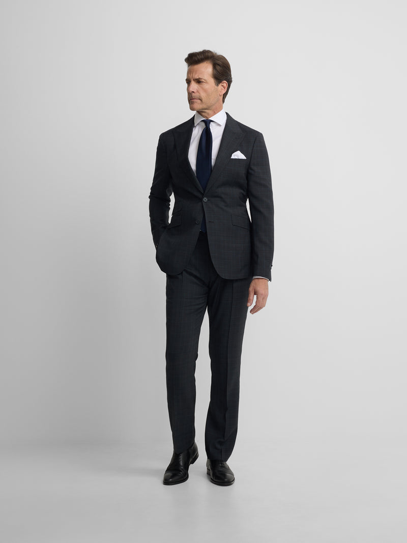 Pantalon de costume prince de Galles gris