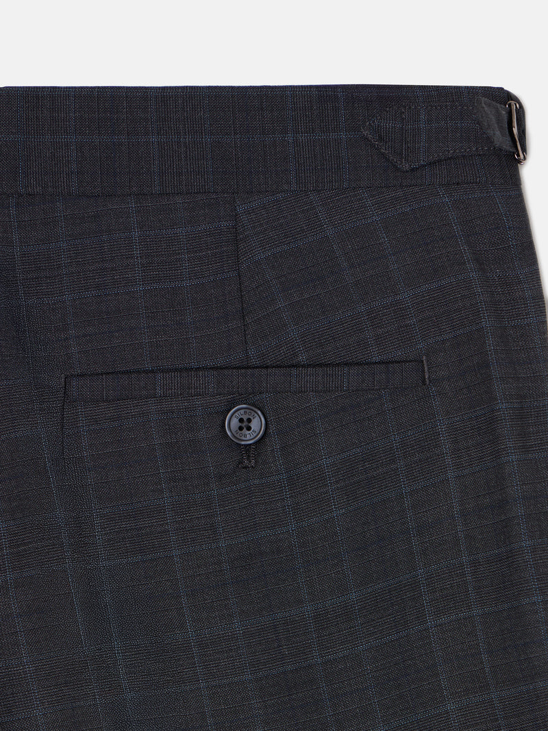 Pantalon de costume prince de Galles gris