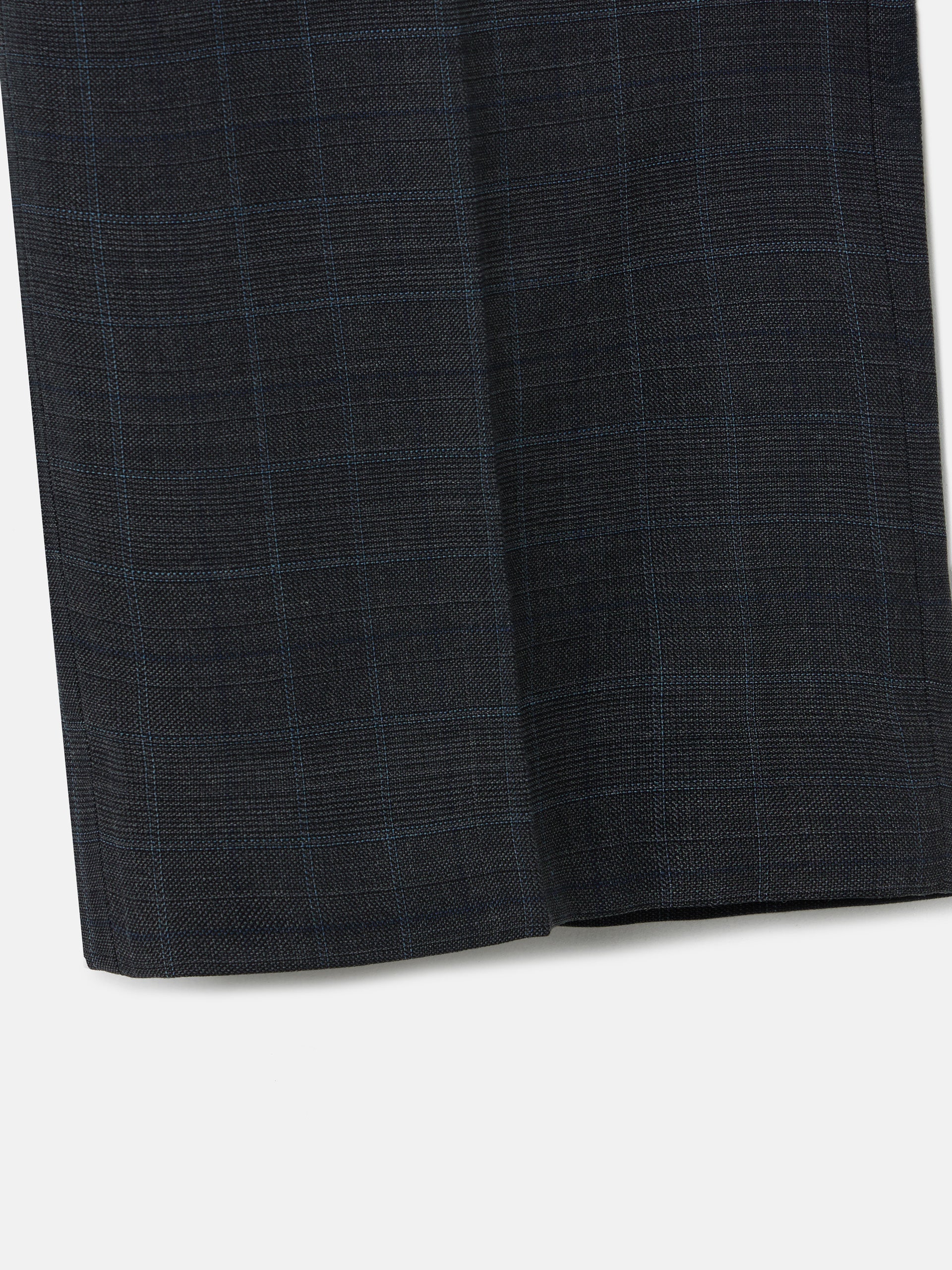 Grey Prince of Wales suit trousers