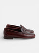 Zapato mocasin premium penny piel marron