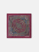 Foulard paisley bordeaux