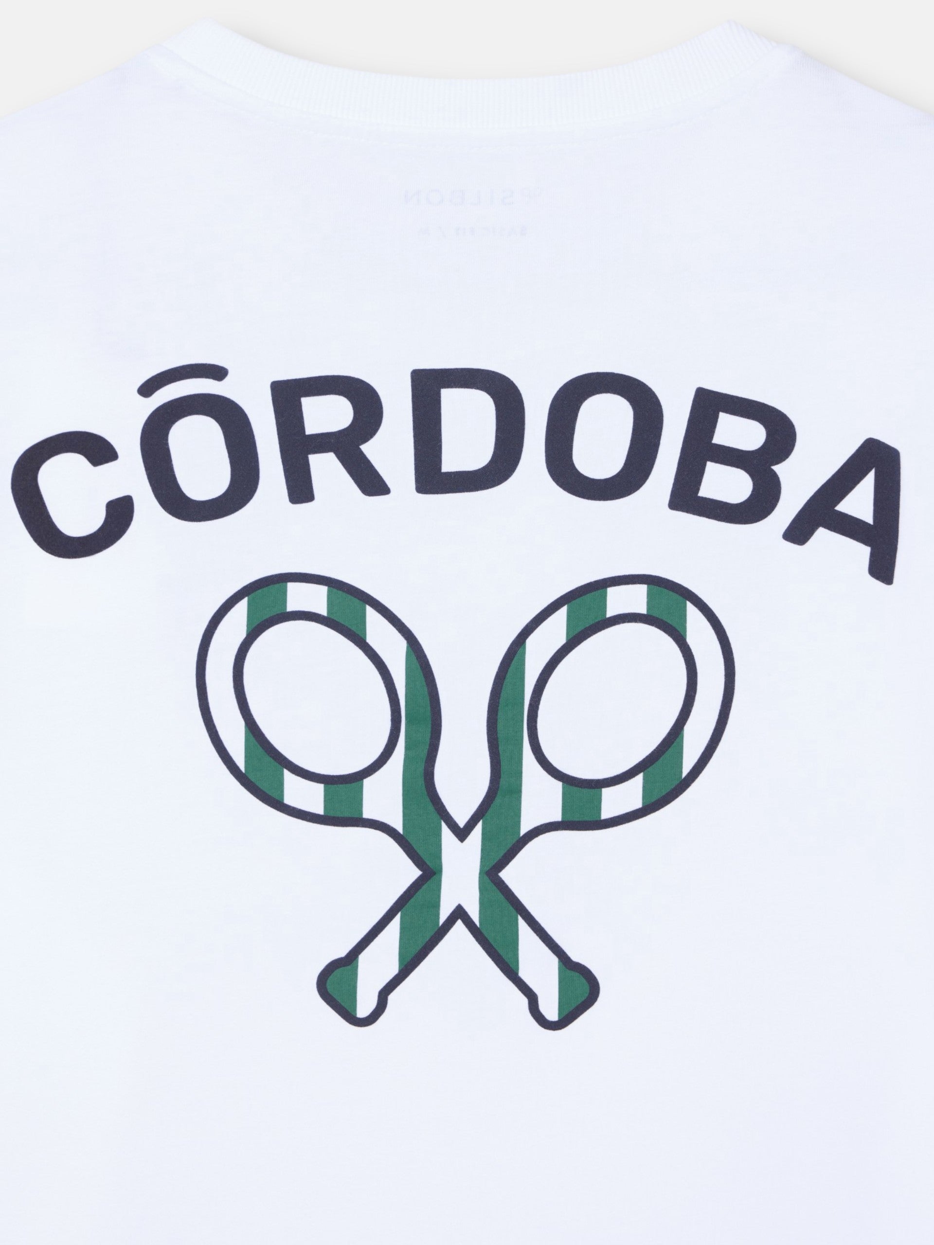 Camiseta silbon CCF blanca
