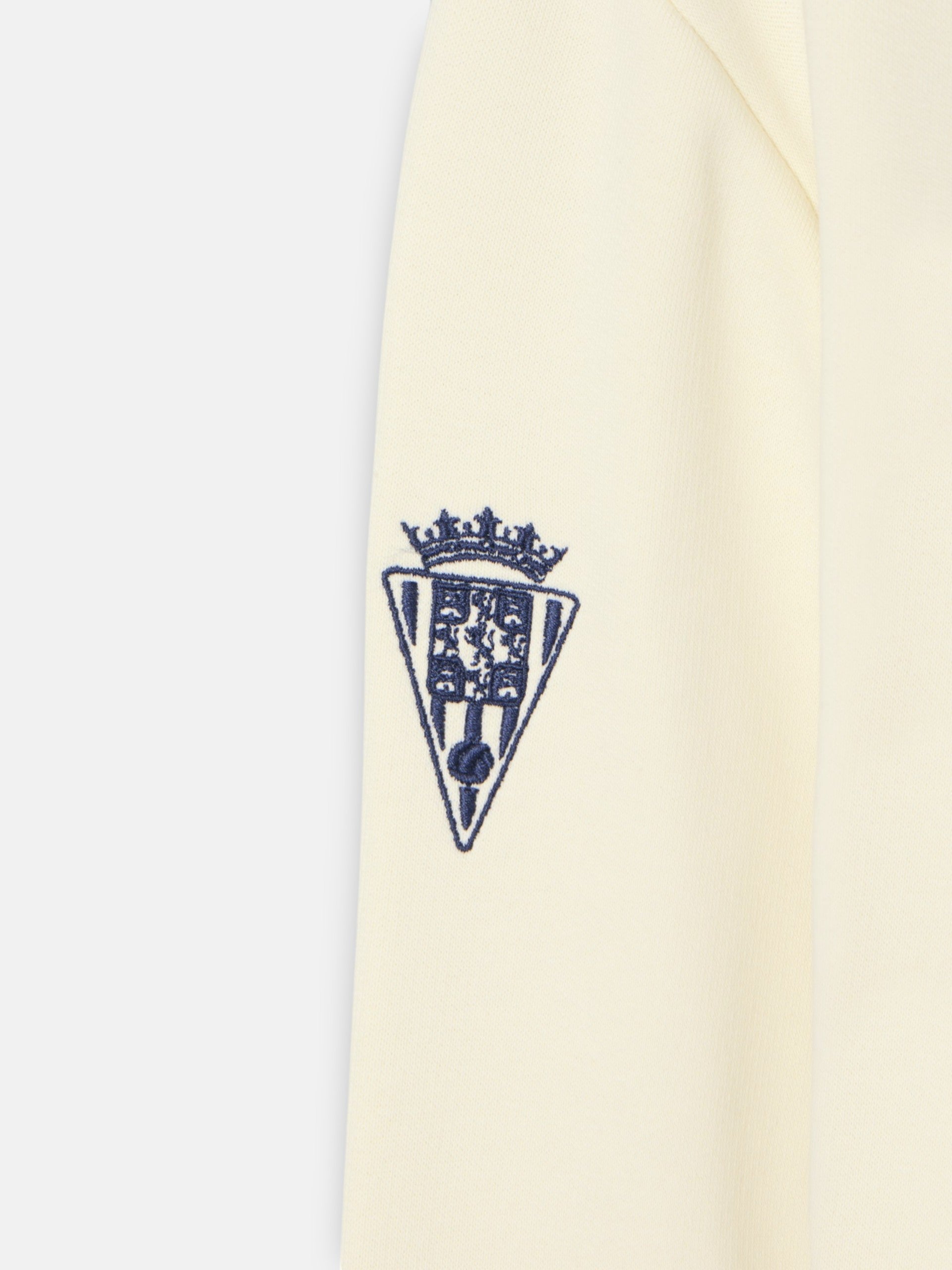 Sudadera silbon CCF crema