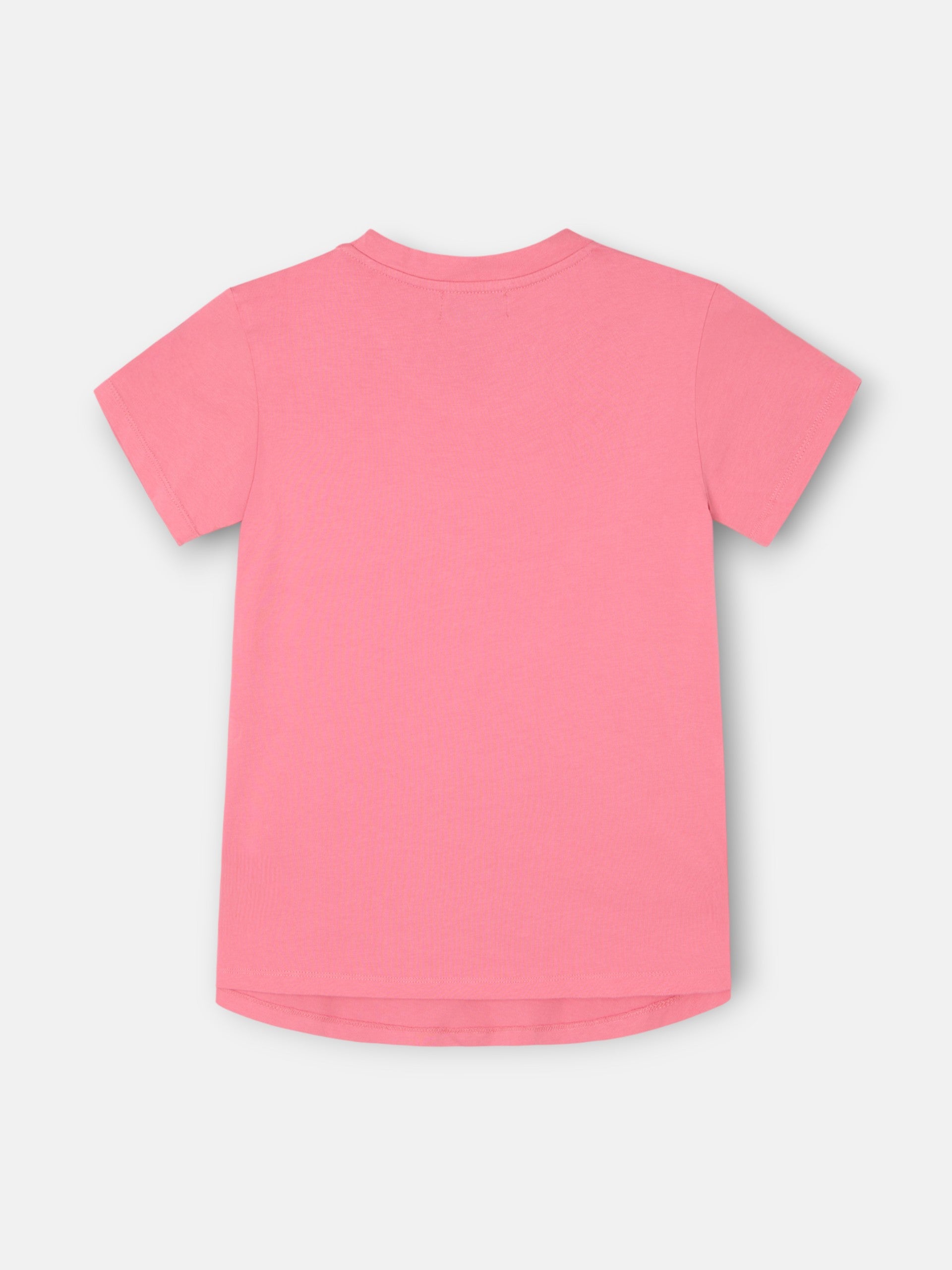 Classic women's t-shirt pink racket