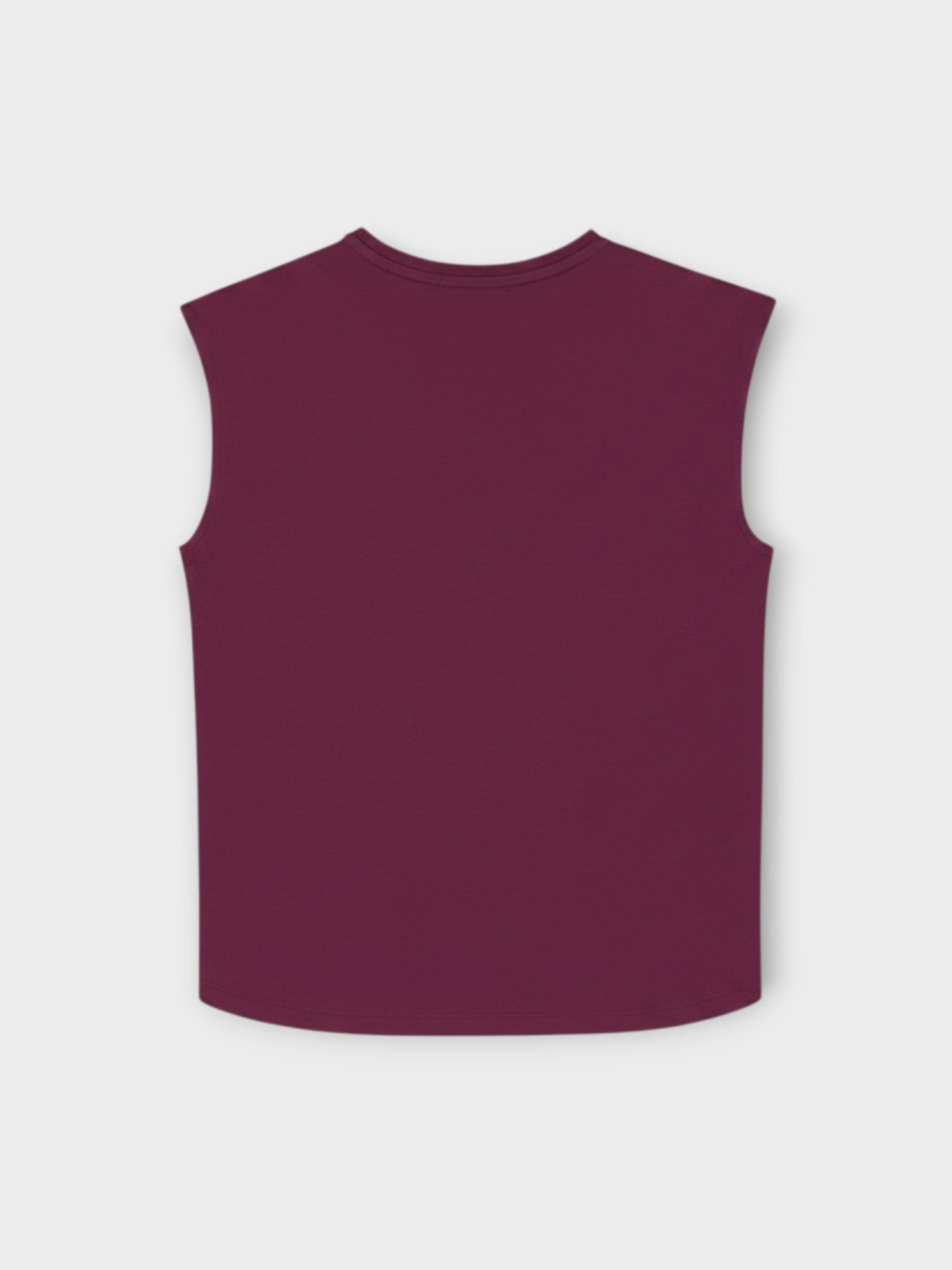 Camiseta woman sun burdeos