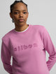 Sudadera woman bordado silbon morada